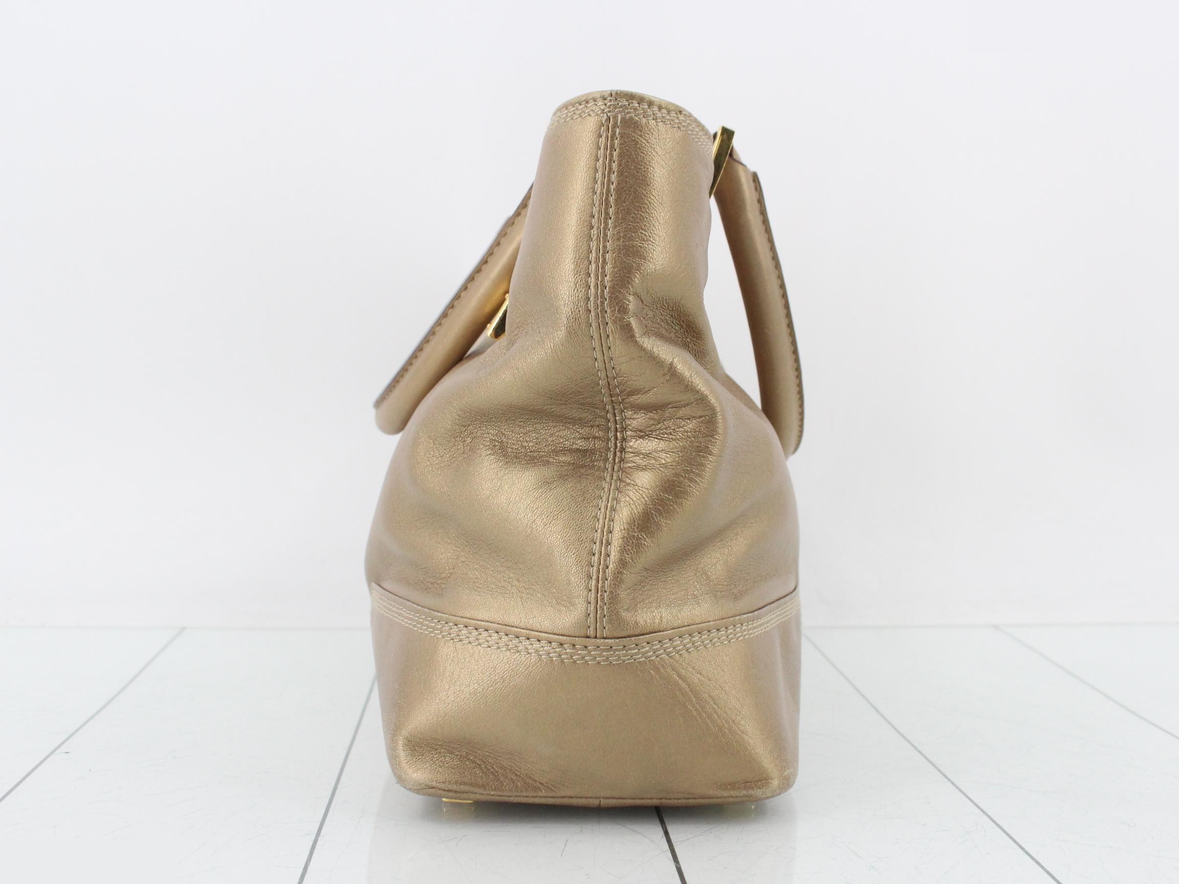 Anagram Nappa Handbag with Clochette — view 3