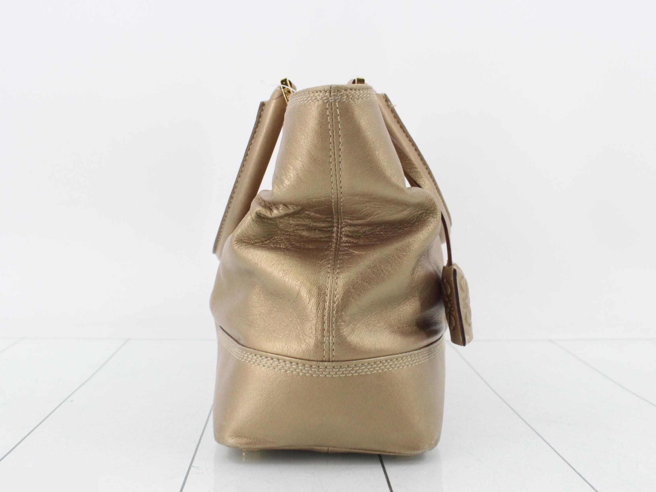 Anagram Nappa Handbag with Clochette — view 4