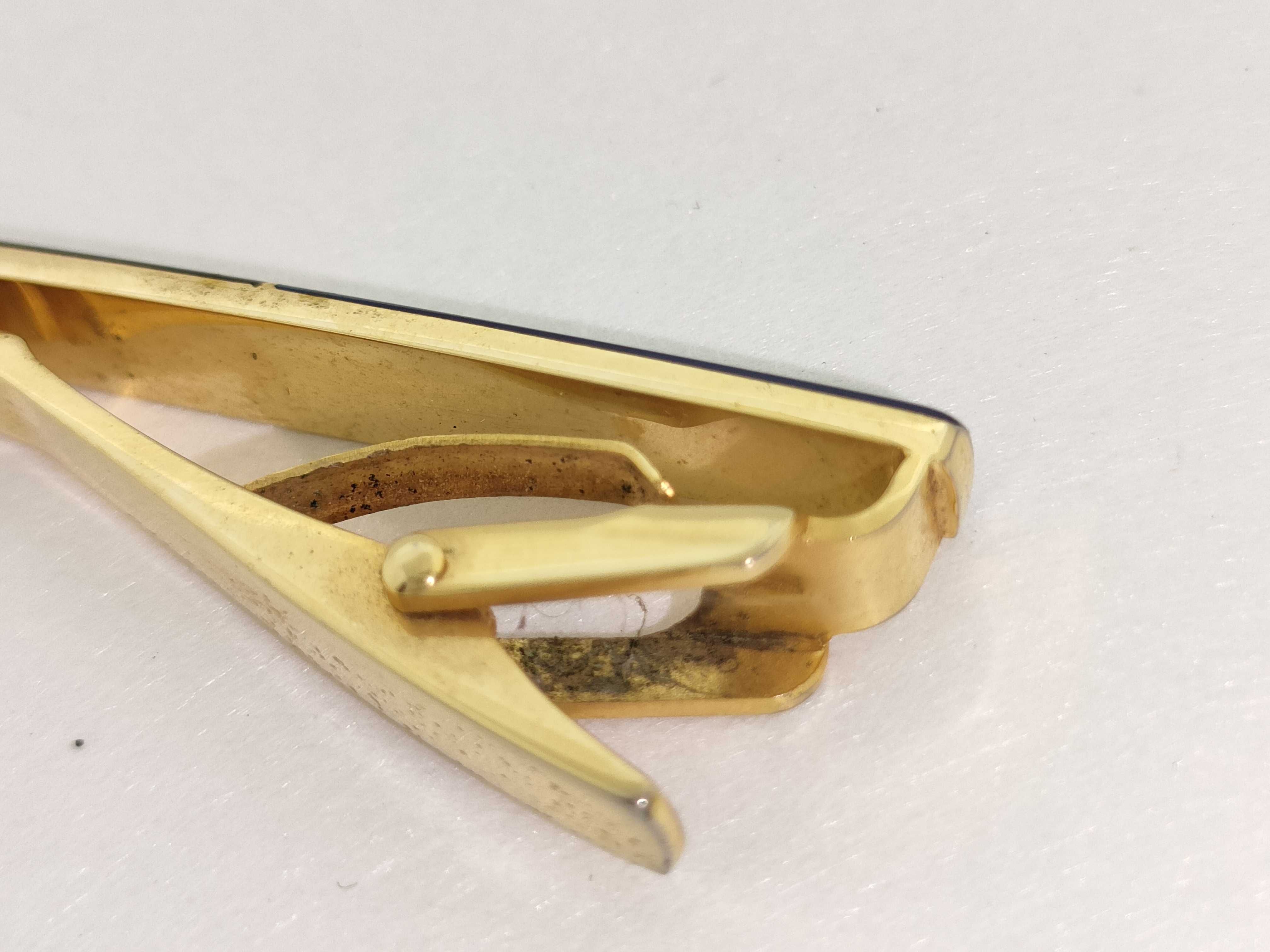 tie clip, two-tone, with box. (Includes tie clip and cufflinks.) — view 8
