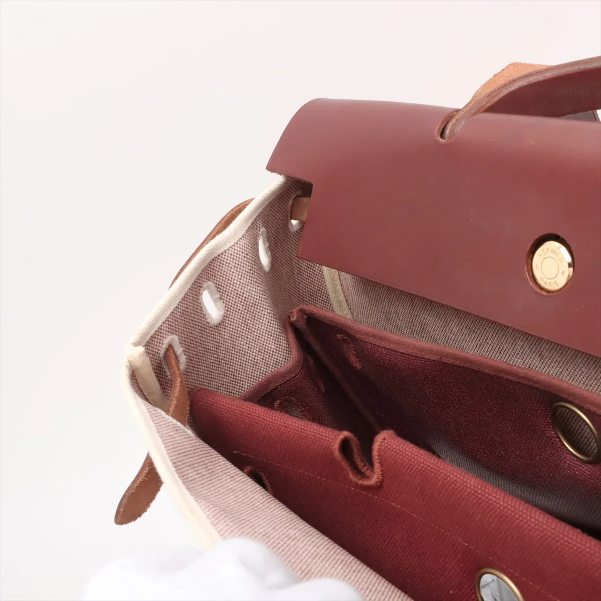 Ale Bag GM Toile Ash x Vash Hunter Brown Gold hardware F:2002 Cadena cannot be used — view 14