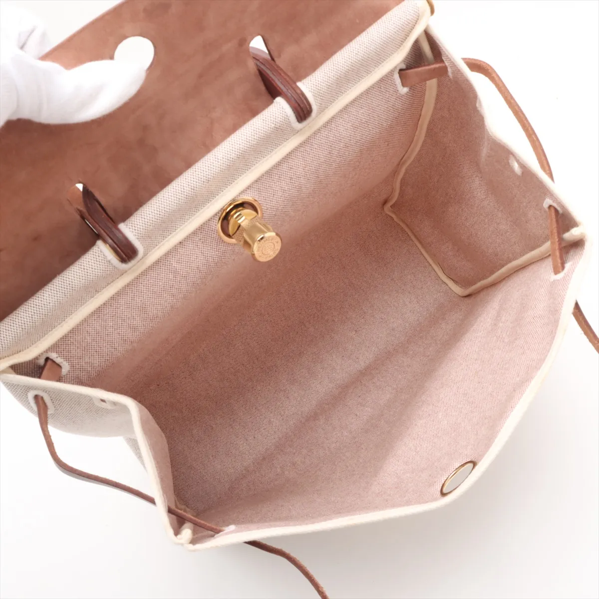 Ale Bag GM Toile Ash x Vash Hunter Brown Gold hardware F:2002 Cadena cannot be used — view 8