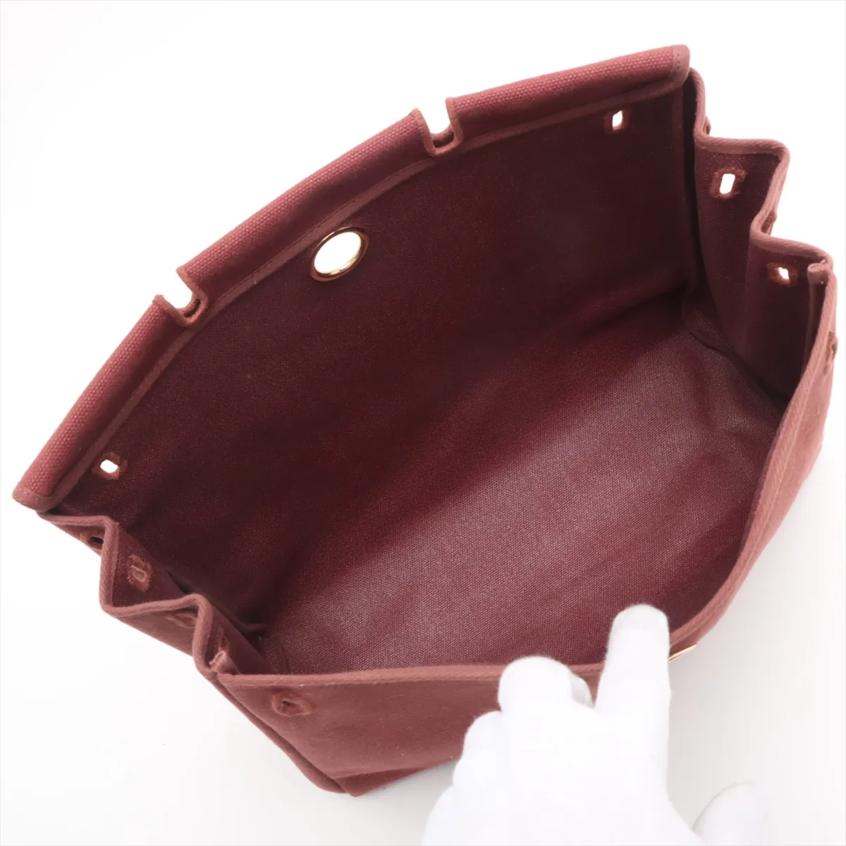 Ale Bag GM Toile Ash x Vash Hunter Brown Gold hardware F:2002 Cadena cannot be used — view 9