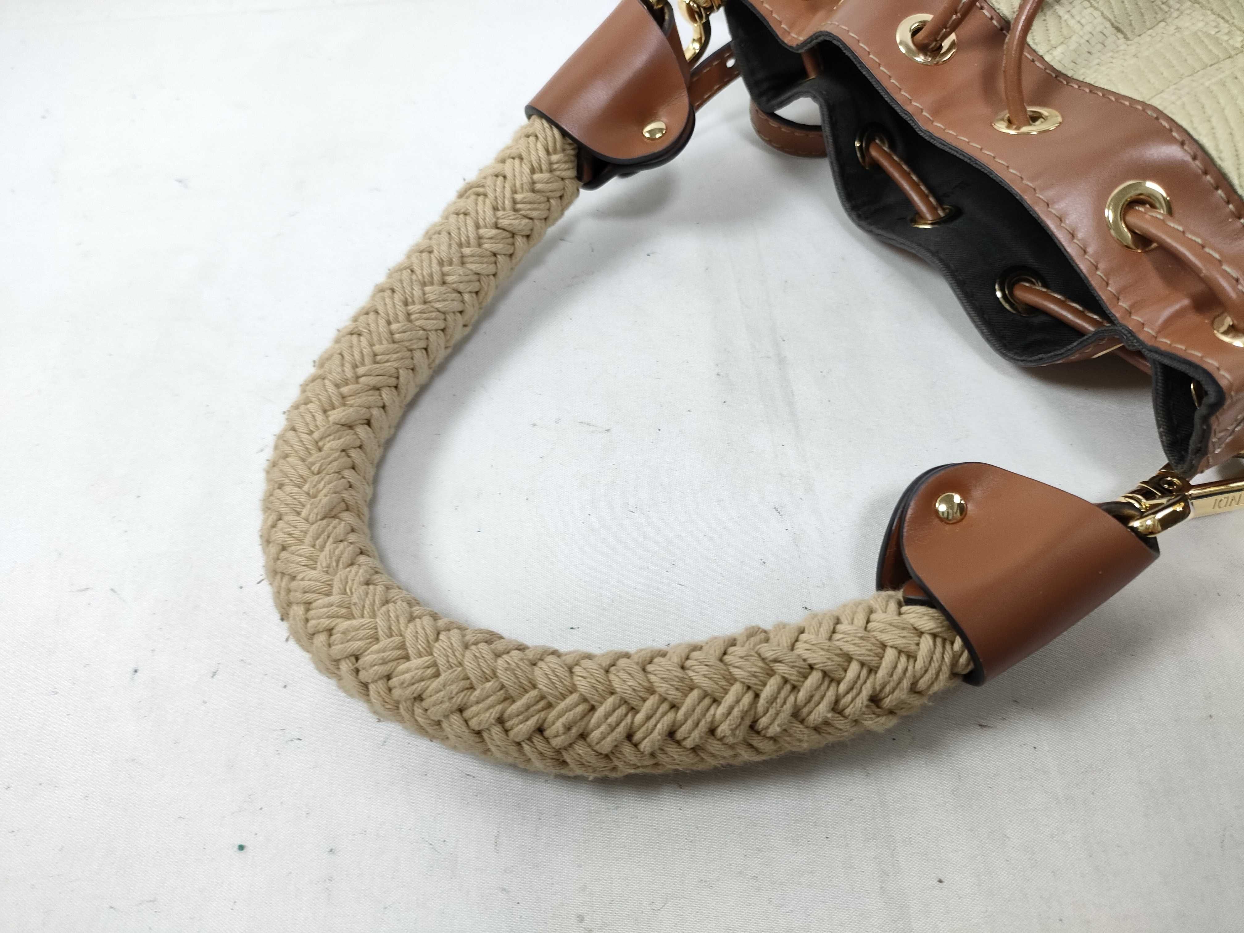 ID- Canvas ZUCCa Mon Tresor Mini 2-Way Shoulder Bag #8BS010 Handbag — view 5
