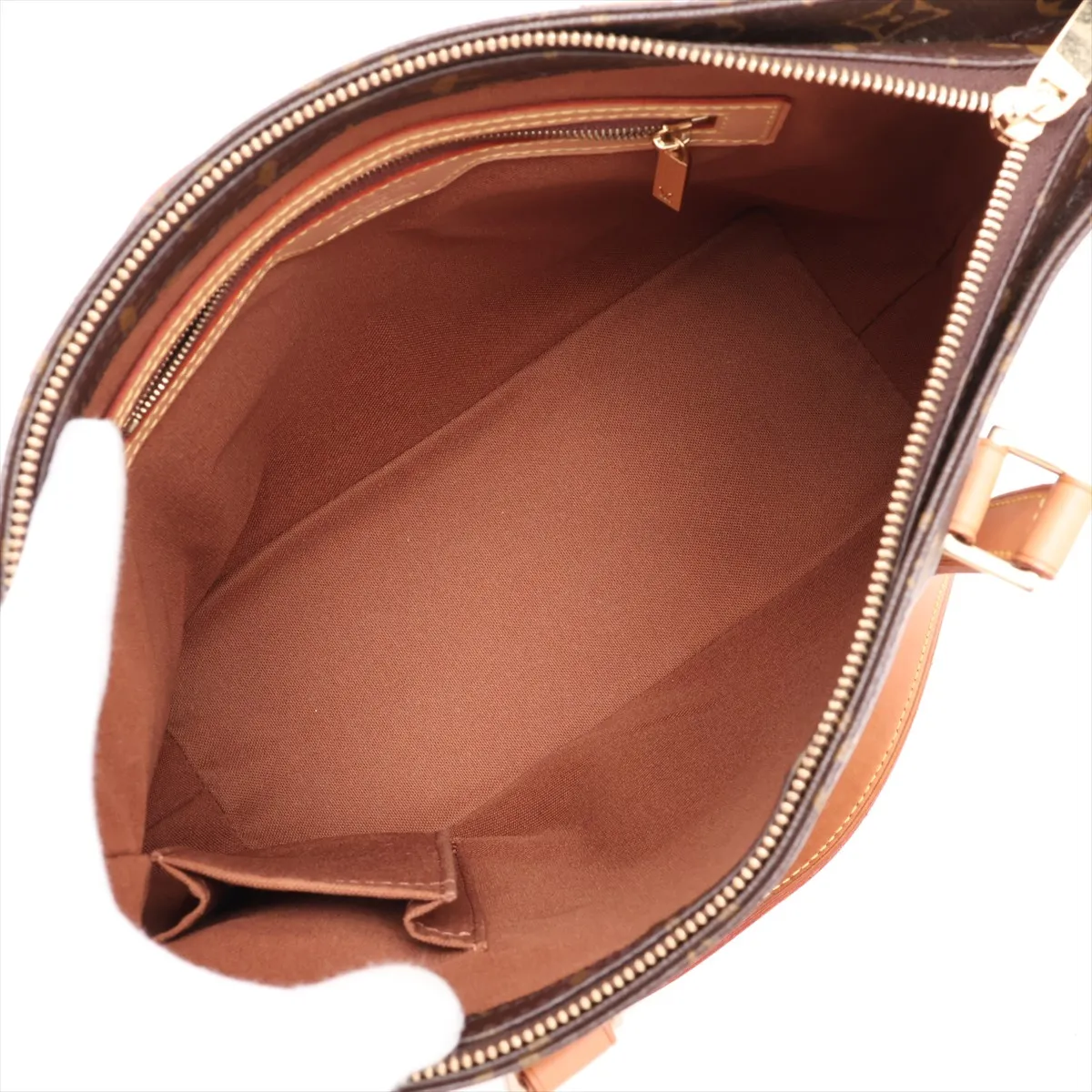 Monogram Cabas Piano M51148 VI0014 Brown — view 7