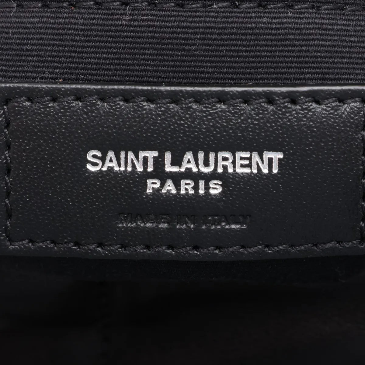 Lulu Puffer Leather Chain Shoulder Bag, Black 577476 — view 9