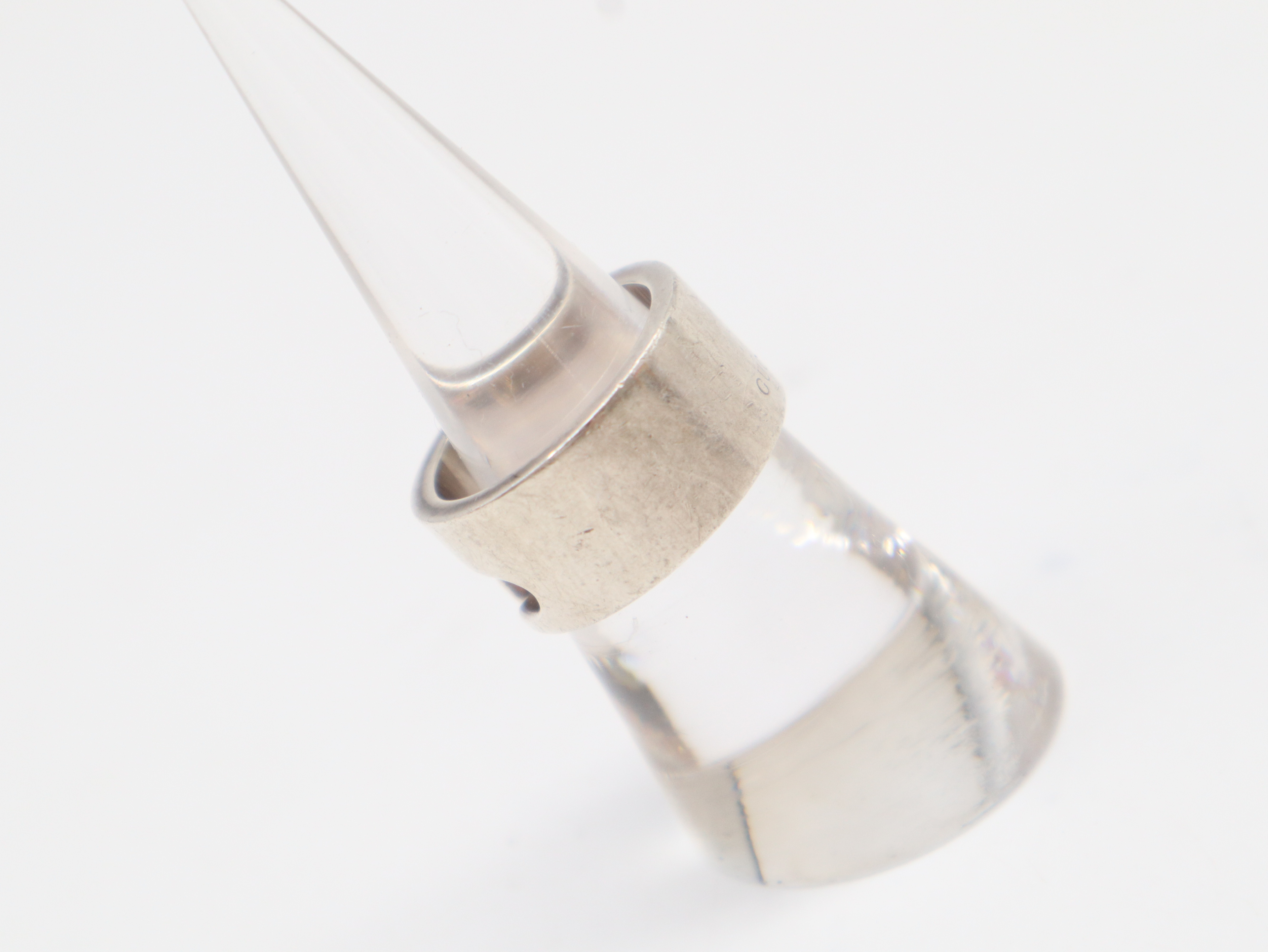 SV925G motif ring, 9.46g, with box and dust bag. — view 3