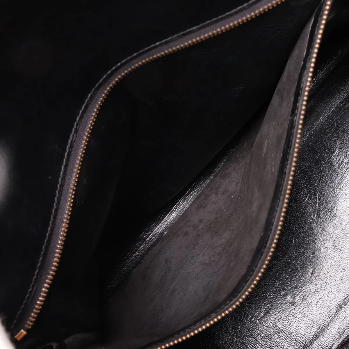 [Individually packaged] Hermes Kelly 32 Retourne Box Calf Black Gold Hardware (Stamp unclear) — view 8