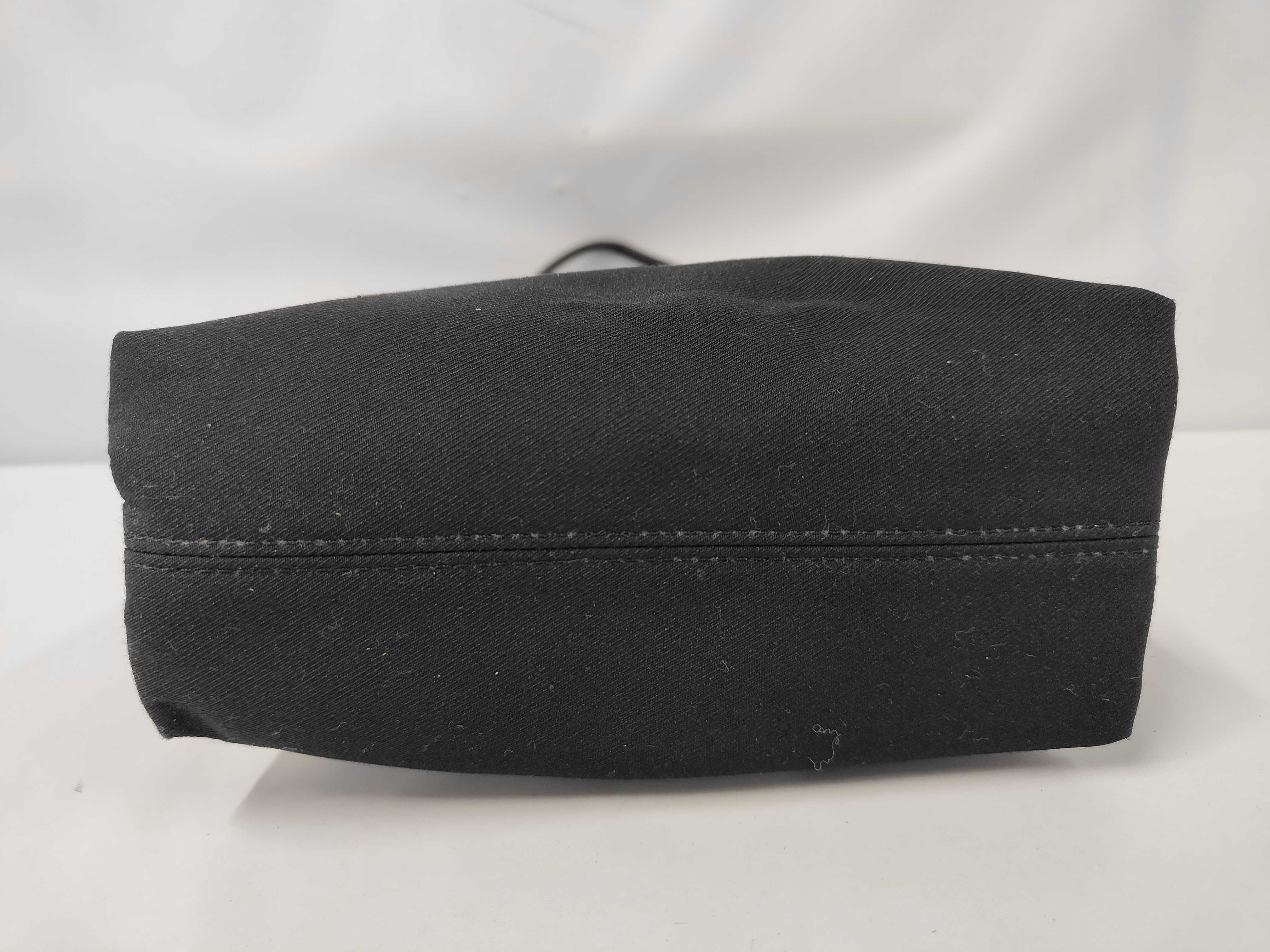 Canvas Handbag, Black — view 3