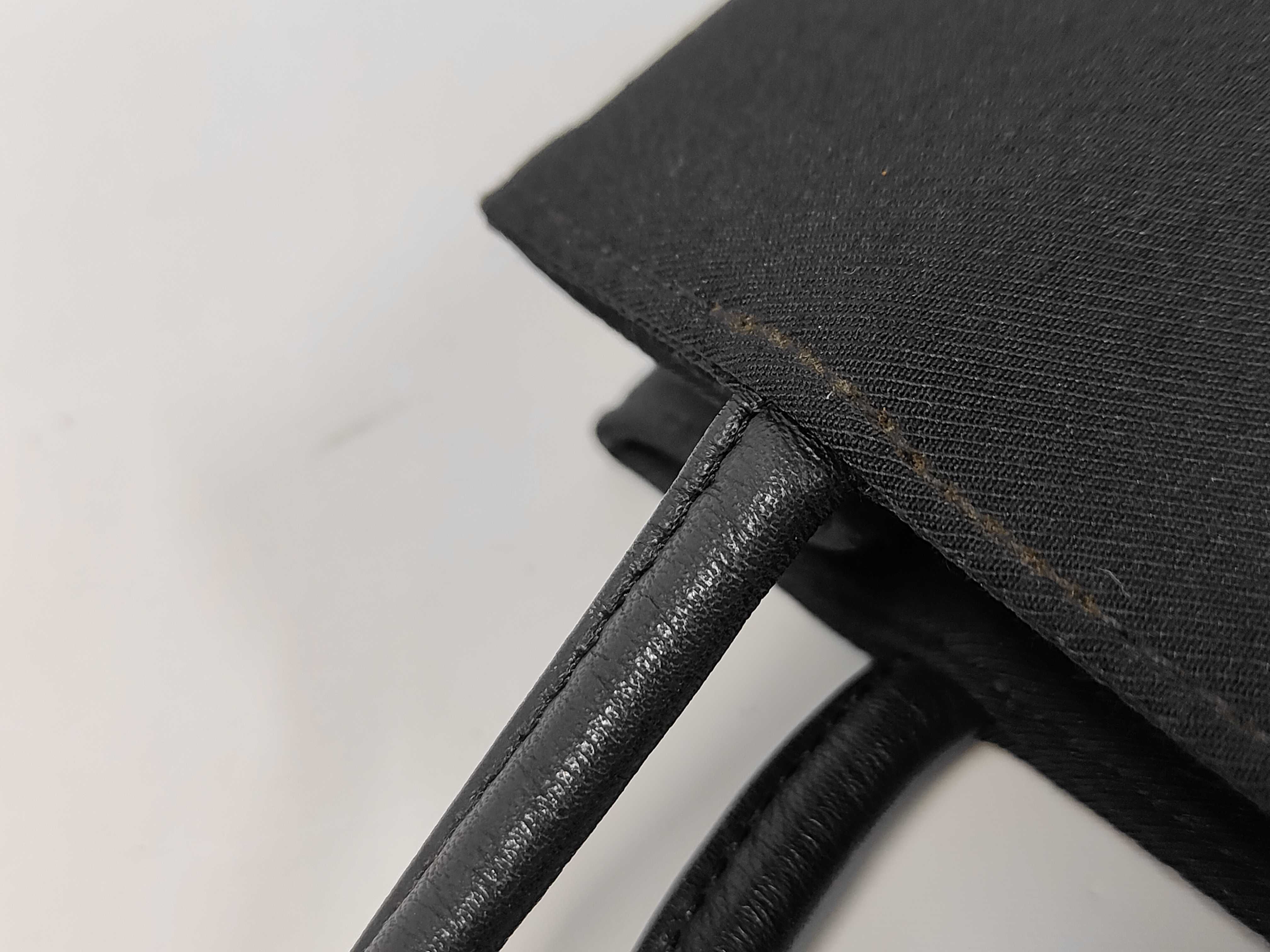 Canvas Handbag, Black — view 6