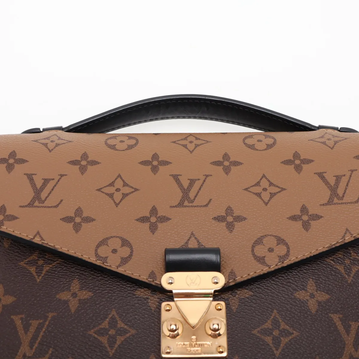 Monogram Reverse Pochette Métis MM M44876 Brown (RFID detected) — view 6