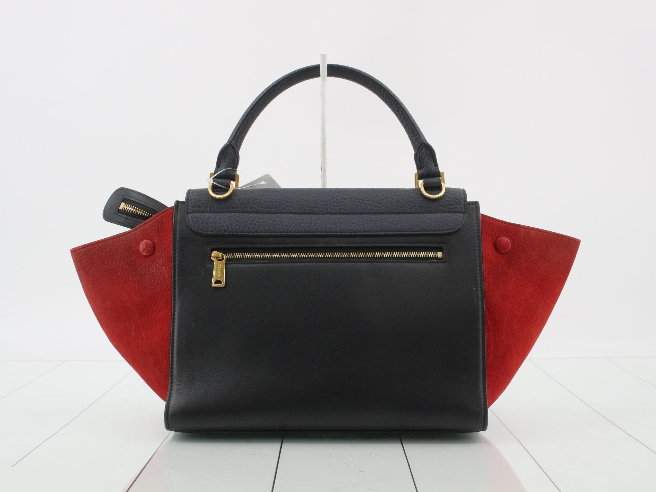 Trapeze Leather 2-Way Handbag — view 2