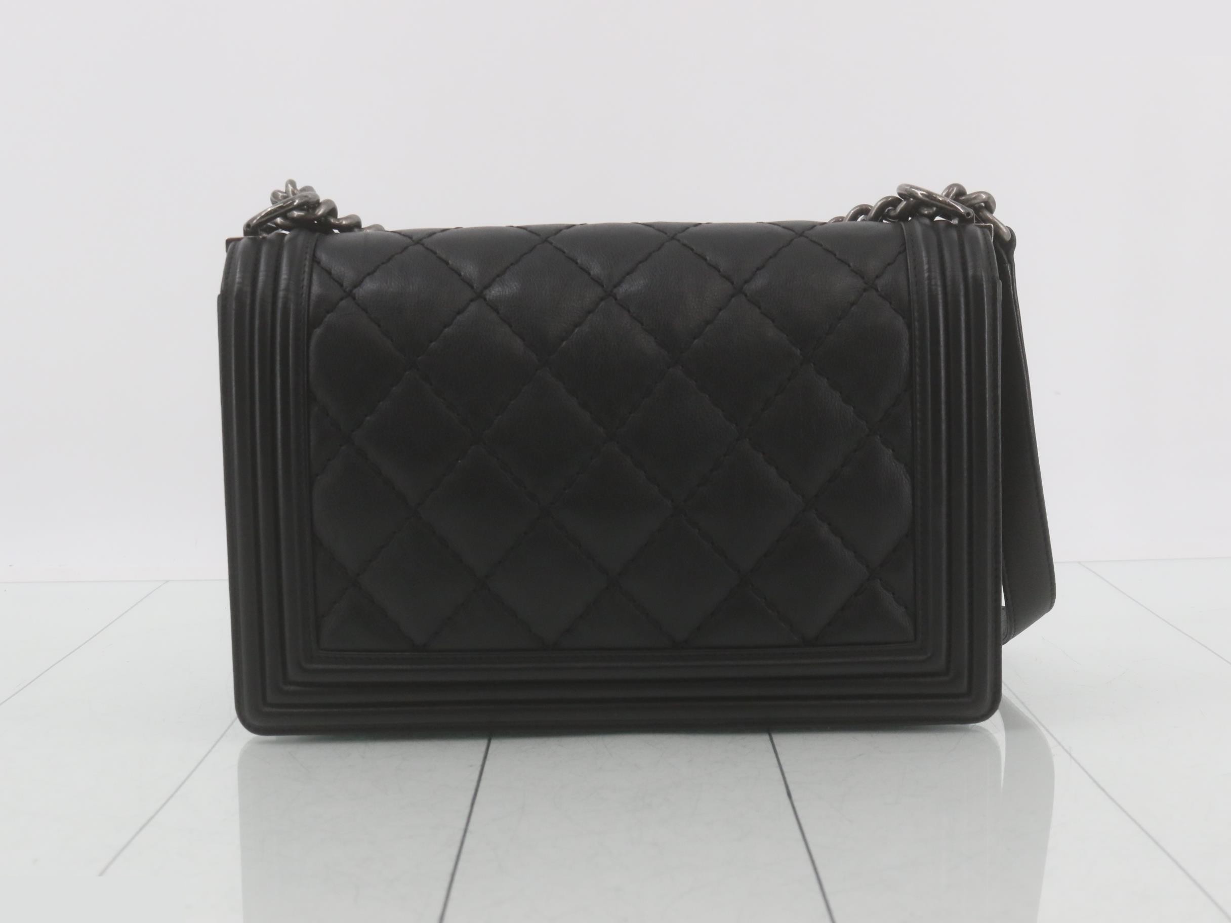 BOY CHANEL Calfskin Shoulder Bag — view 2
