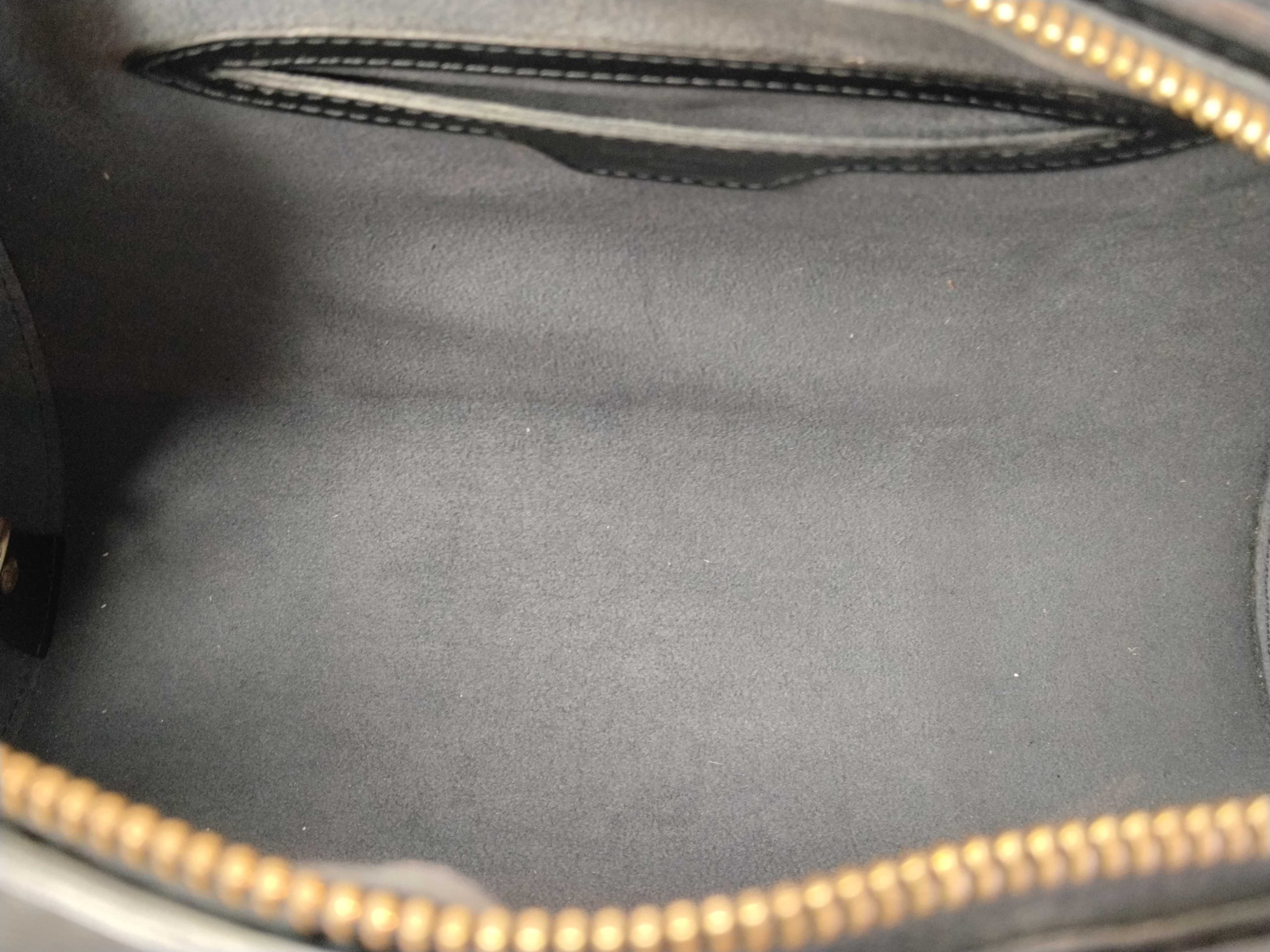 Epi ID- Cow Skin Soufflot M52222 MI0937 Black with pouch #MI0065 Handbag — view 9