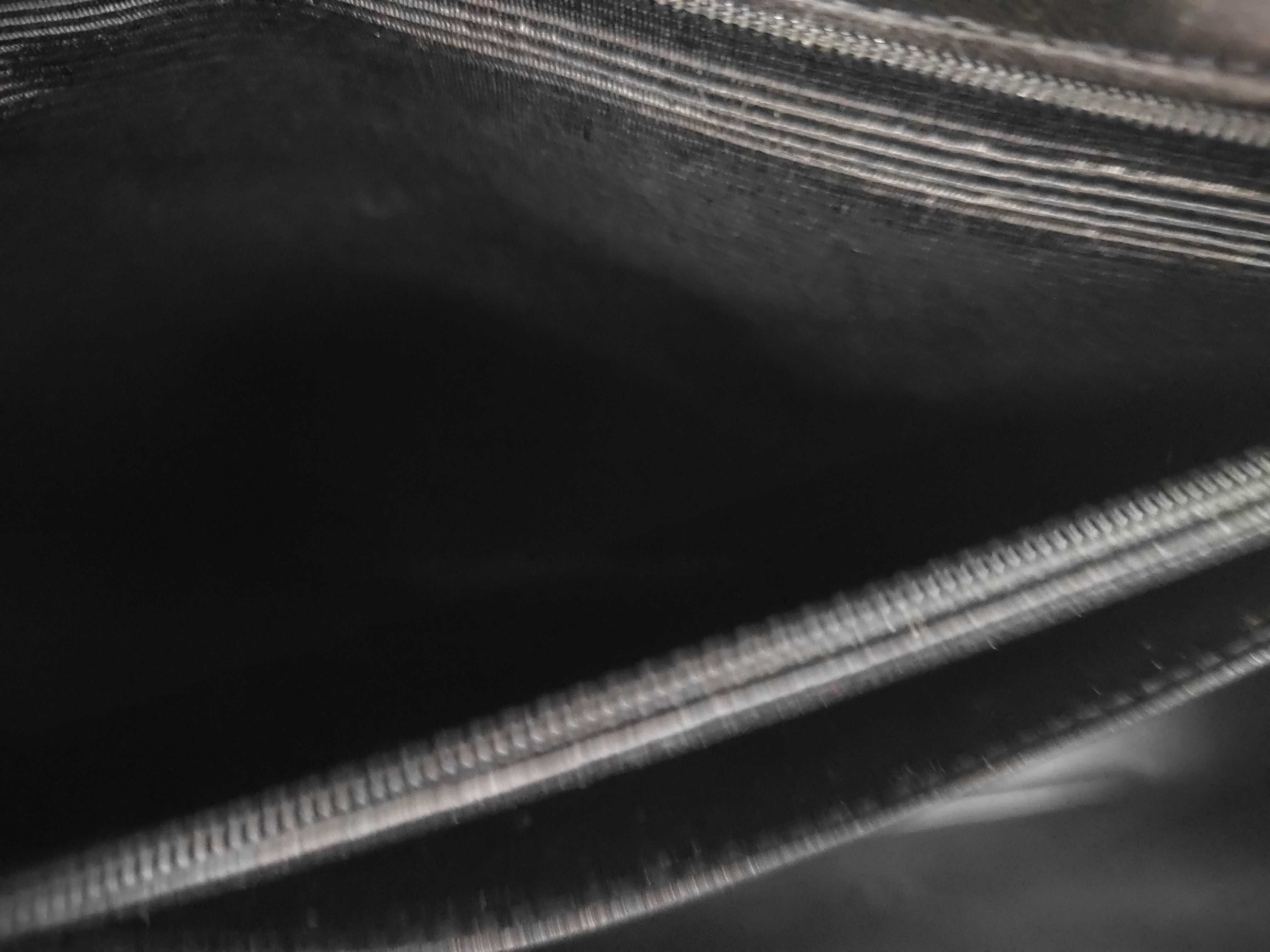 Large Matelassé Enamel Chain Shoulder Bag — view 9