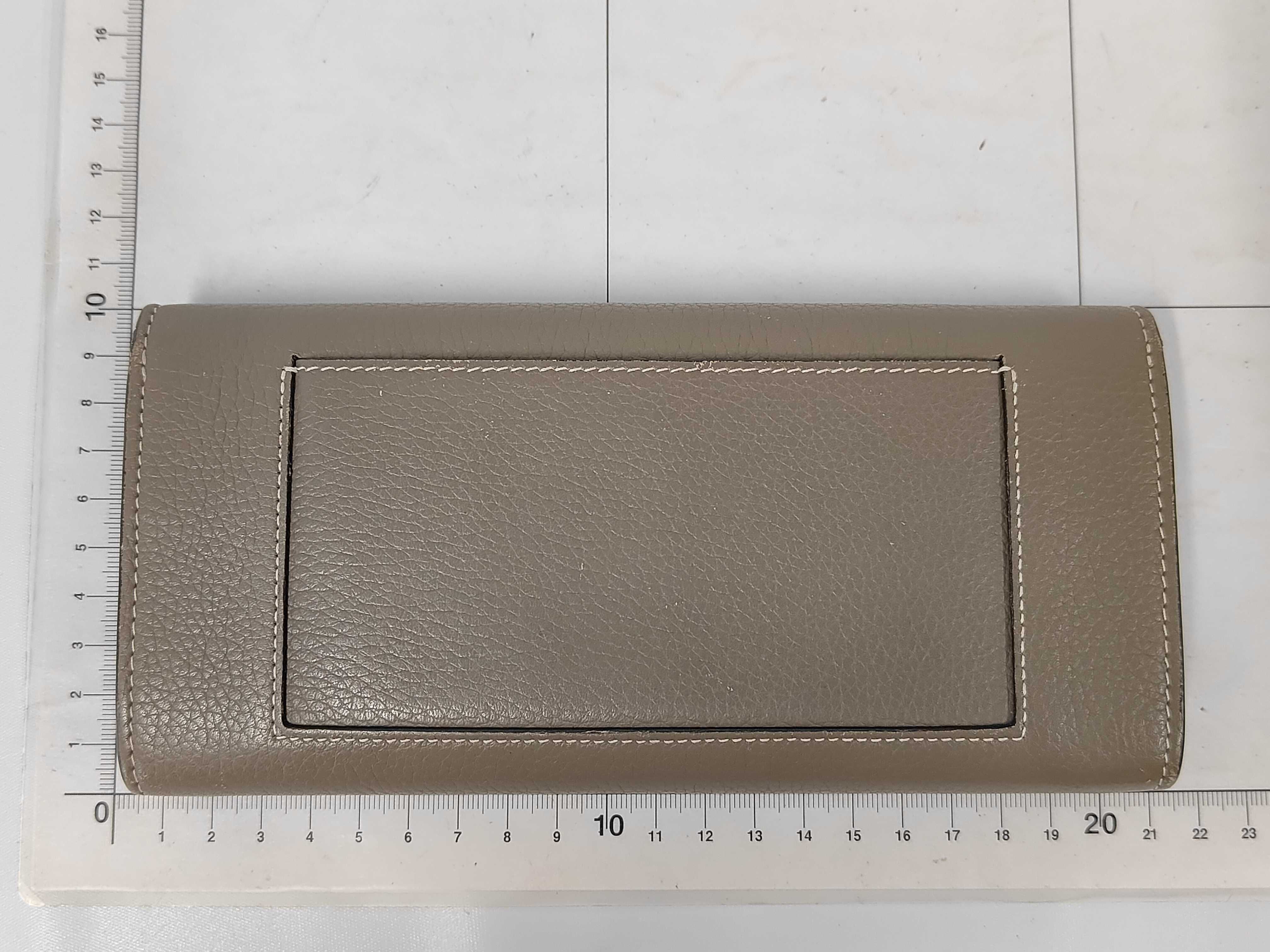 Long Wallet Leather Wallet — view 2
