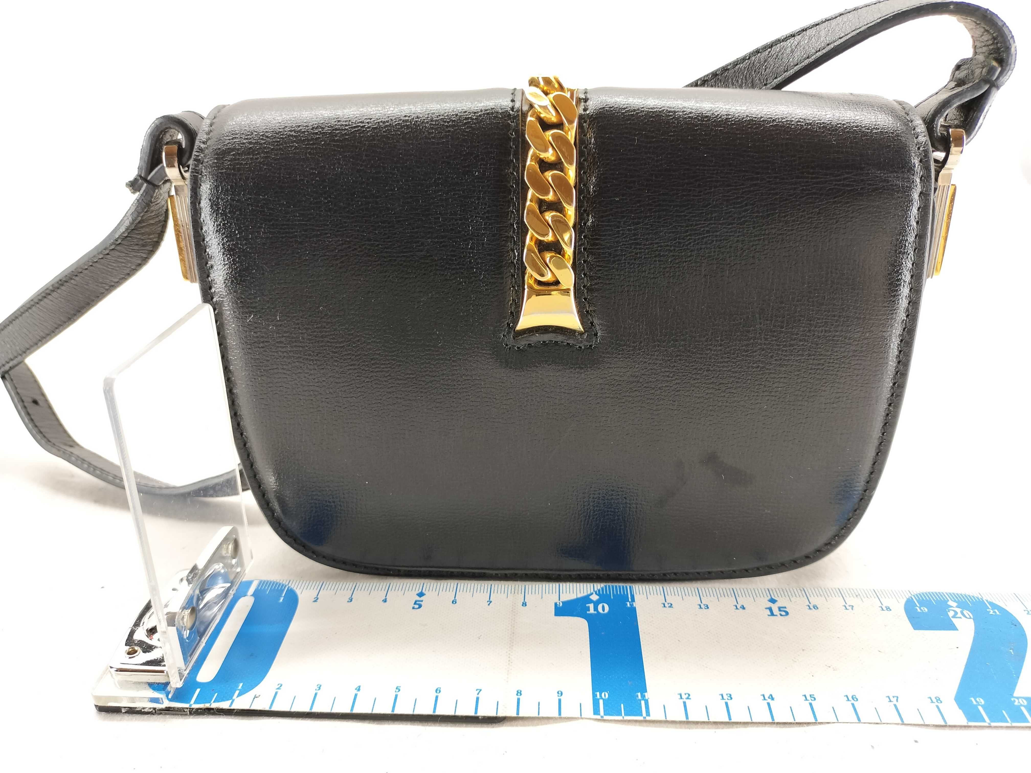 VN - Sylvie 1969 Cowskin Shoulder Bag Black 615965 Shoulder Bag — view 2