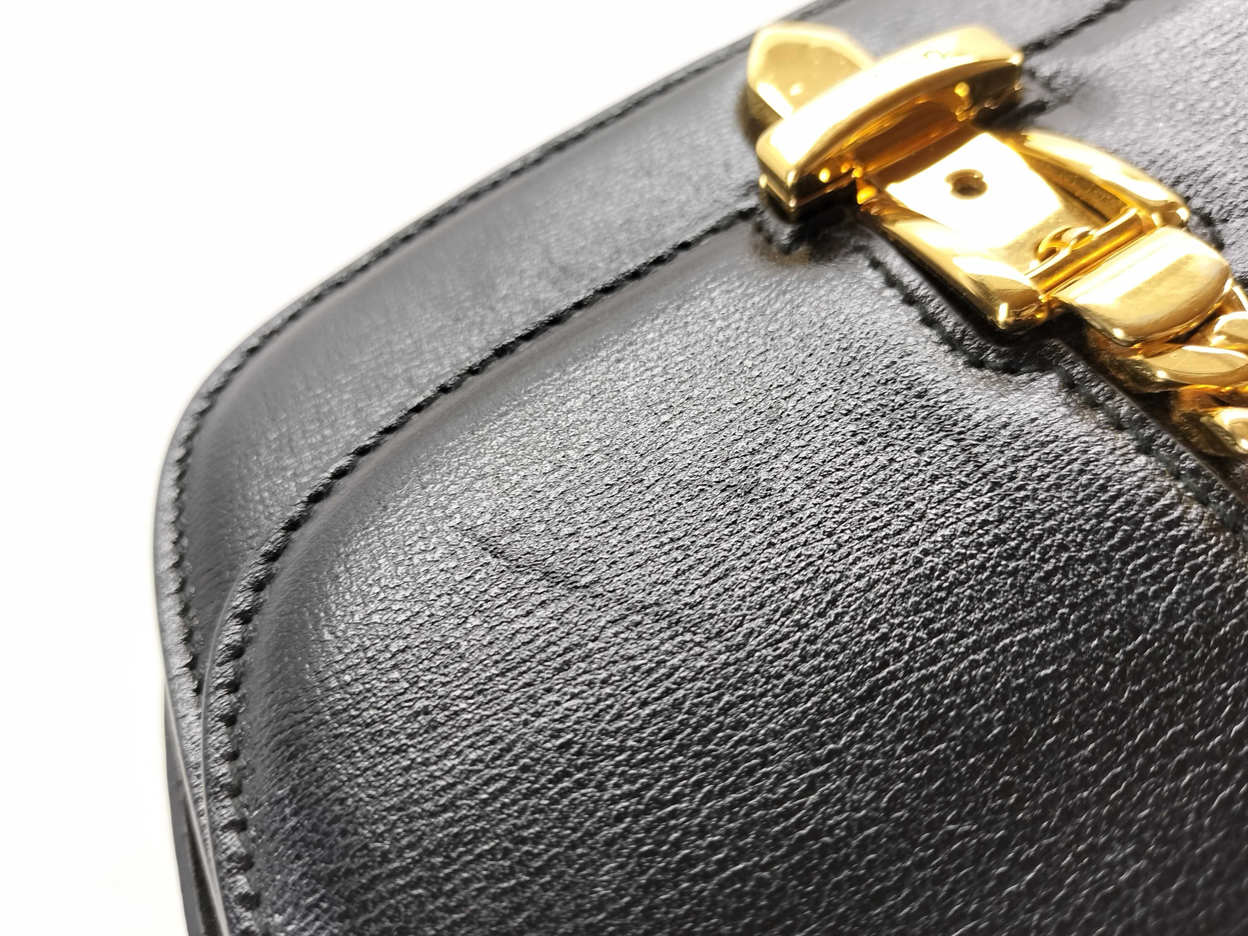 VN - Sylvie 1969 Cowskin Shoulder Bag Black 615965 Shoulder Bag — view 14