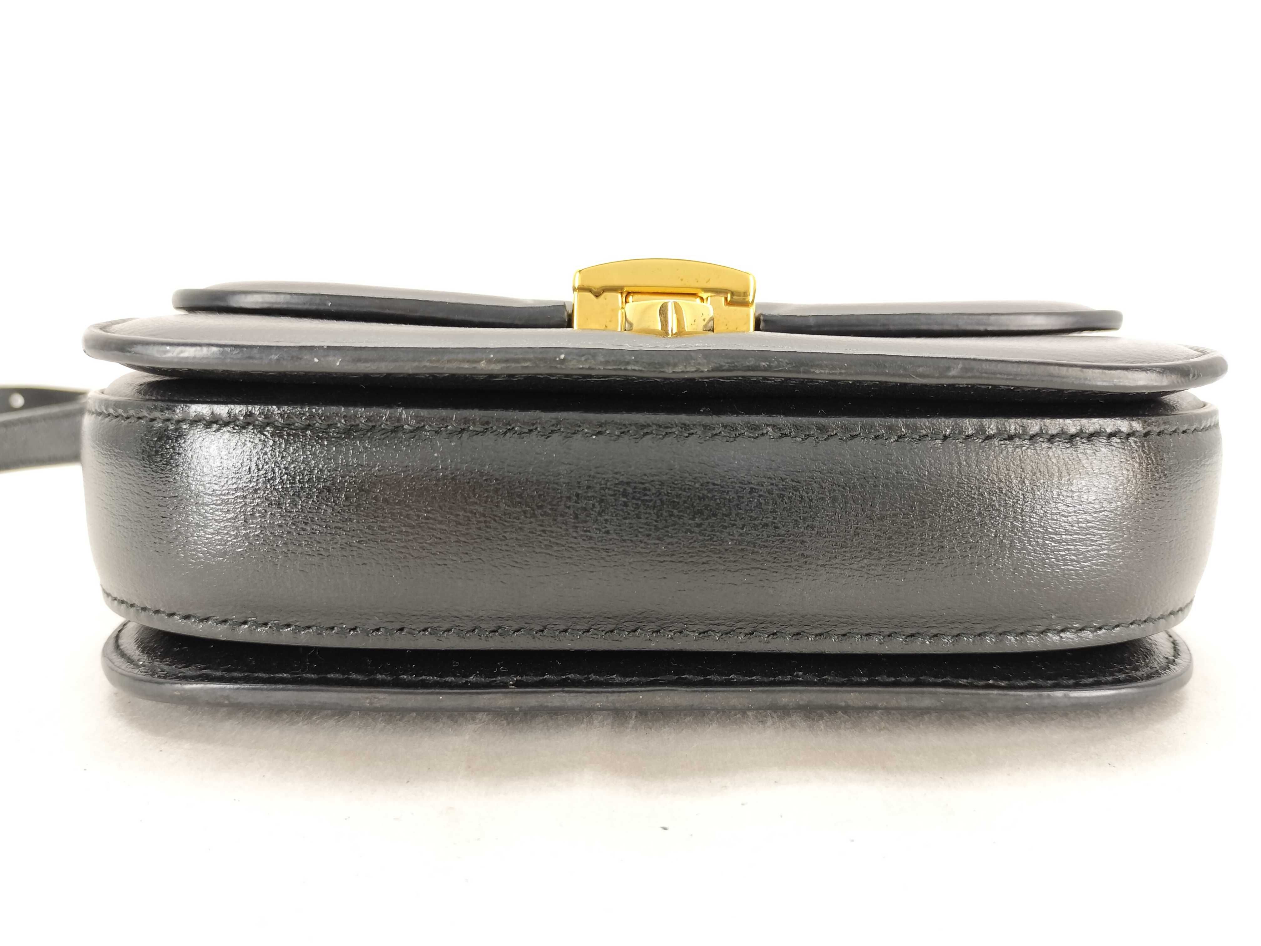 VN - Sylvie 1969 Cowskin Shoulder Bag Black 615965 Shoulder Bag — view 7