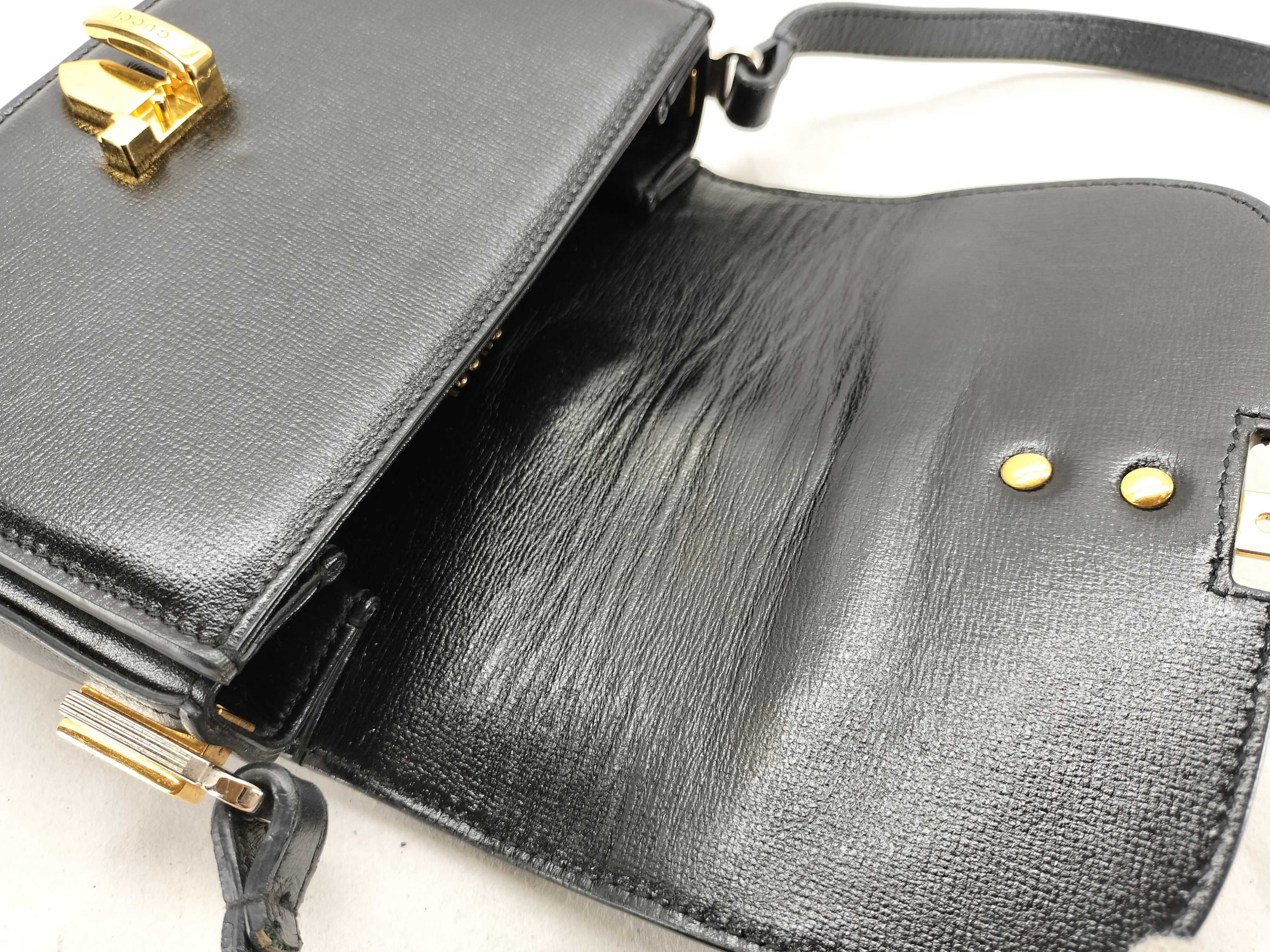 VN - Sylvie 1969 Cowskin Shoulder Bag Black 615965 Shoulder Bag — view 8
