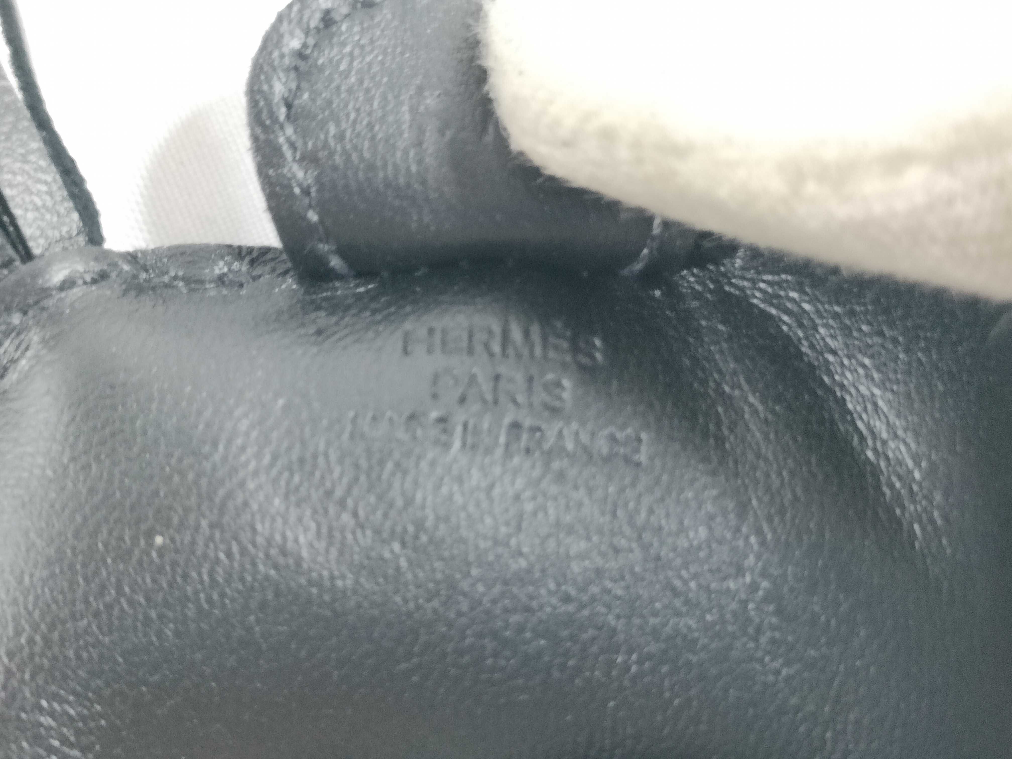 Rodeo Charm Strap, K AA stamped, Black Leather Strap — view 8