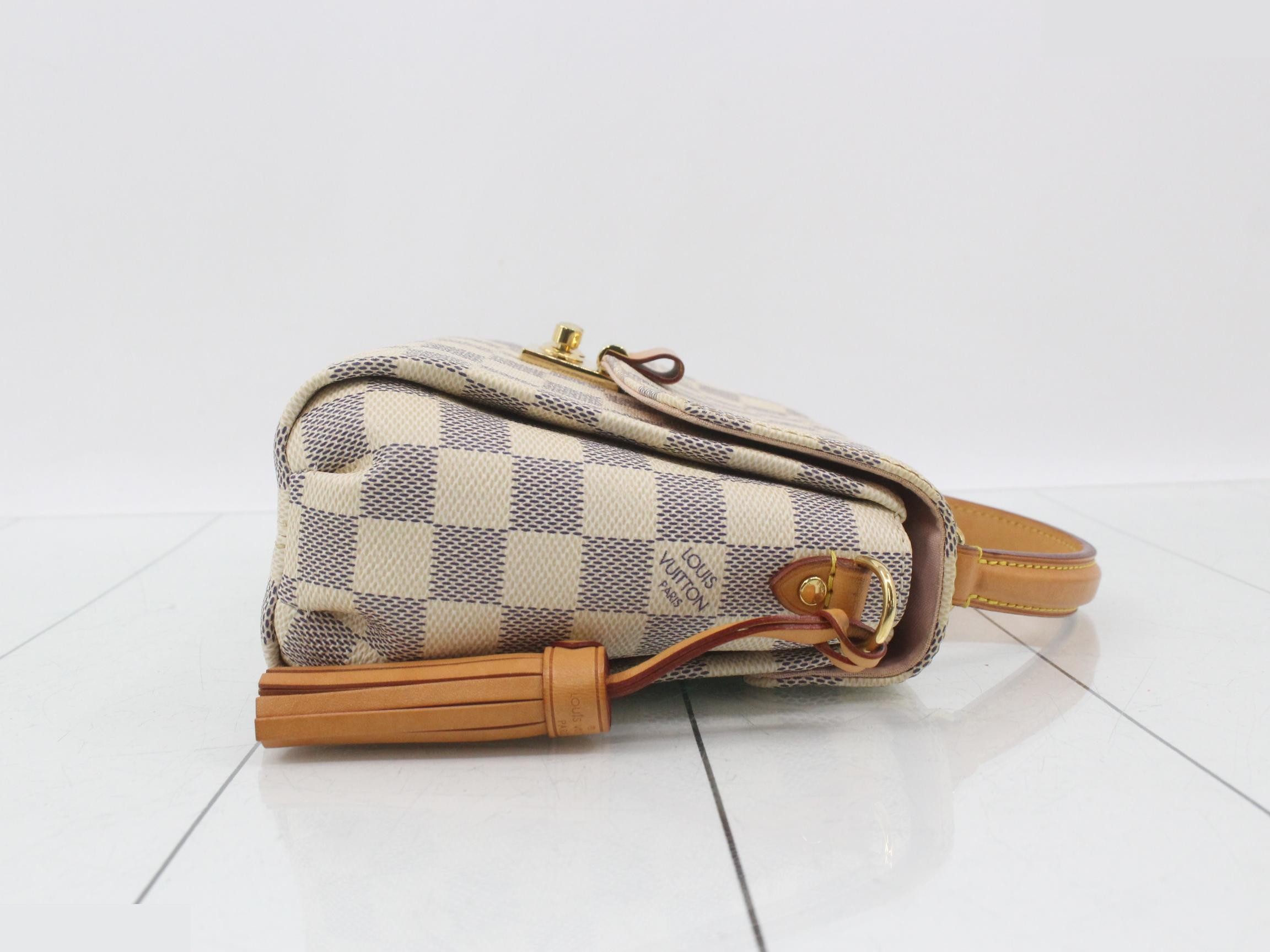 Damier Azur Croisette 2-Way Handbag — view 3