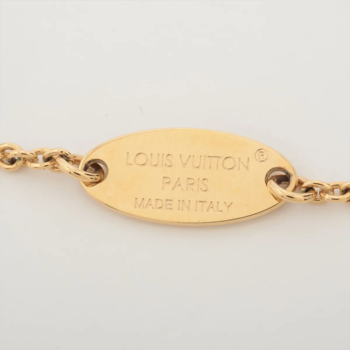 M01215 Necklace LV Iconic Enamel BY5203 Necklace GP x Enamel Gold x Pink — view 4