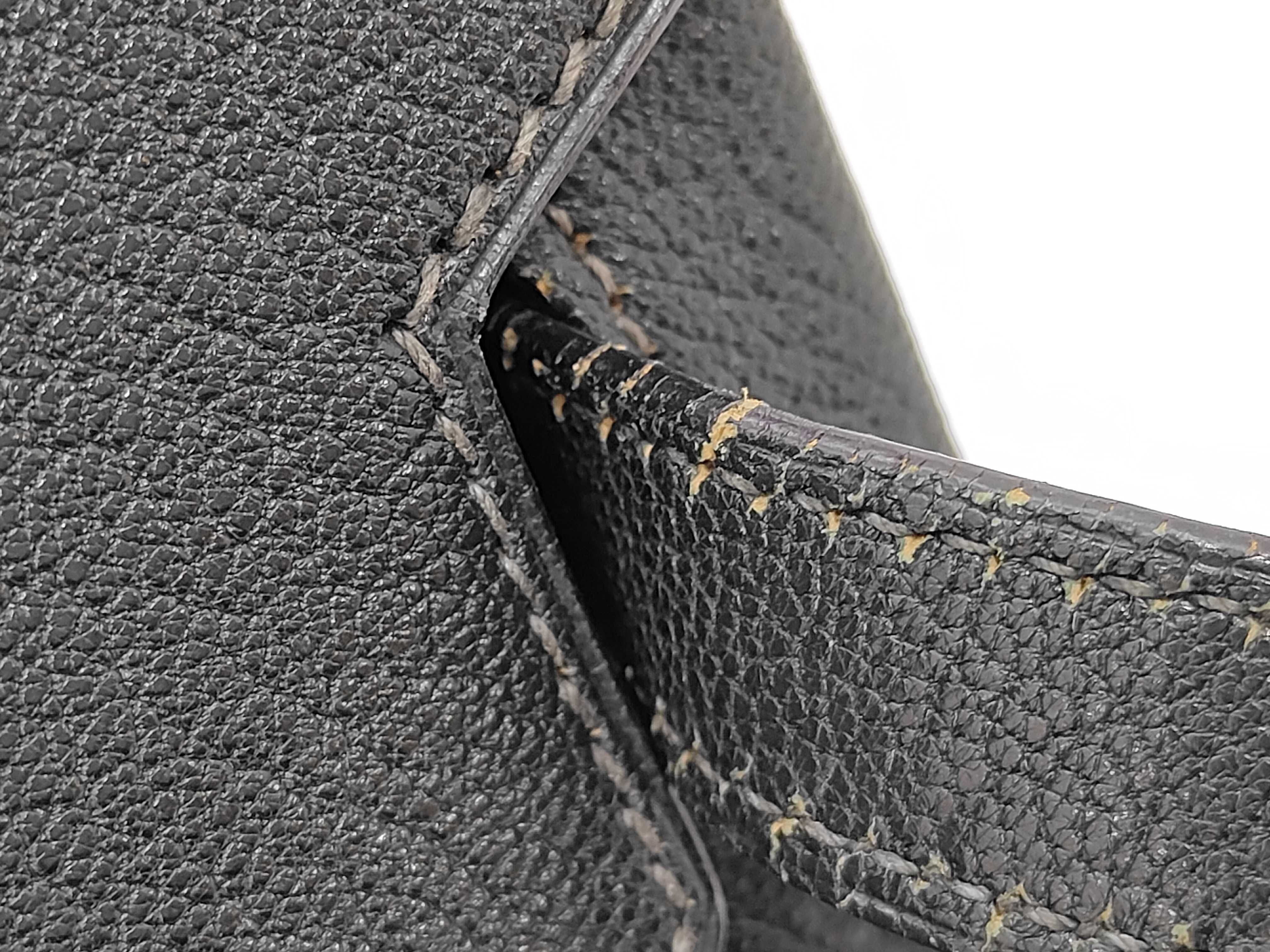 Birkin 35 Epsom leather, silver hardware, green, D stamp, handbag — view 8