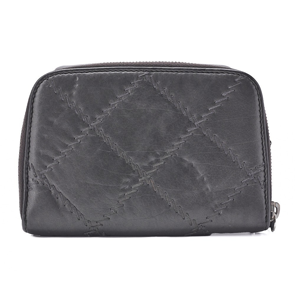 Lambskin Ultra Stitch Mini Matelassé 15 Chain Shoulder Bag, Black — view 2
