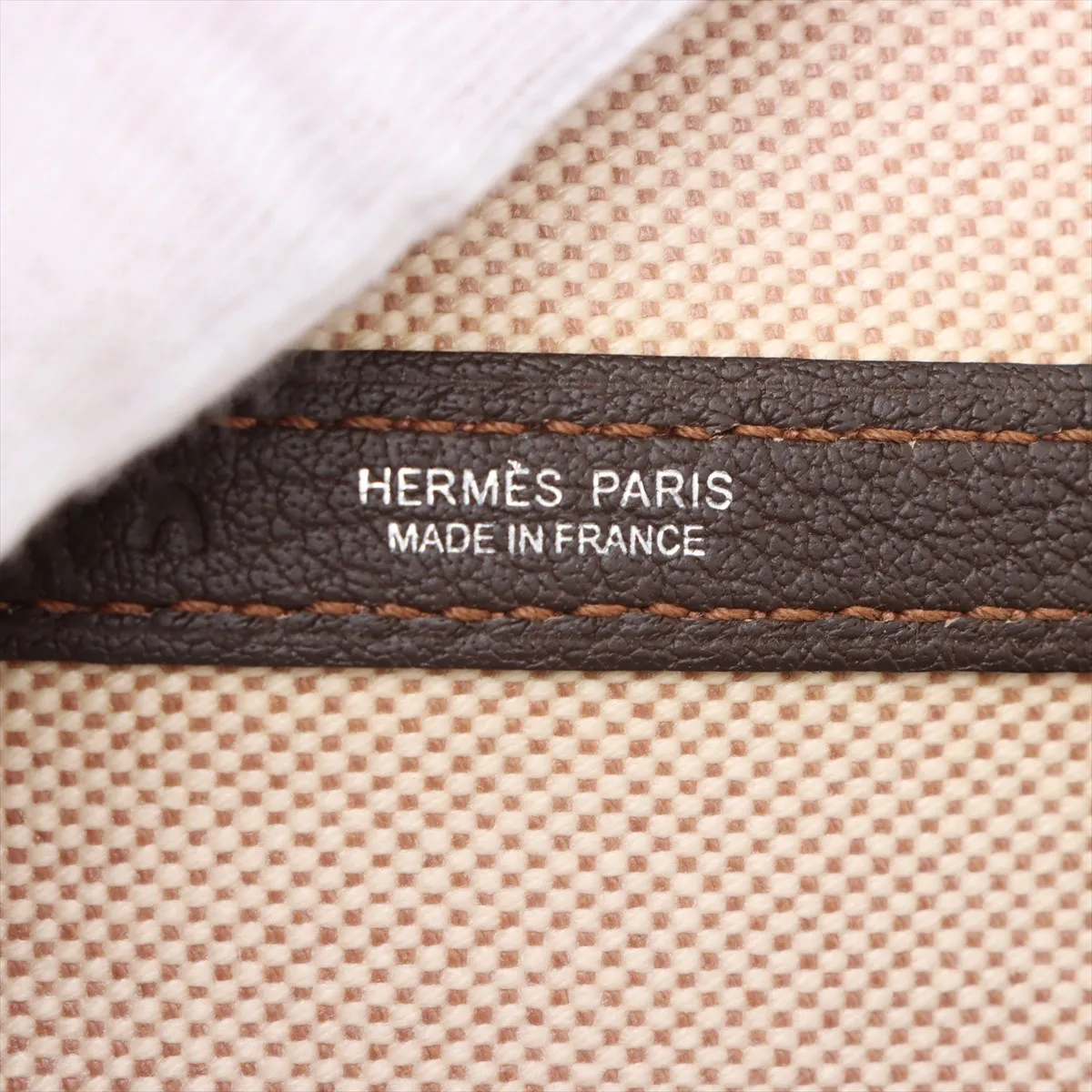 Garden Party 36 PM Toile Ash x Buffle Beige x Brown Silver hardware Q:2013 — view 8