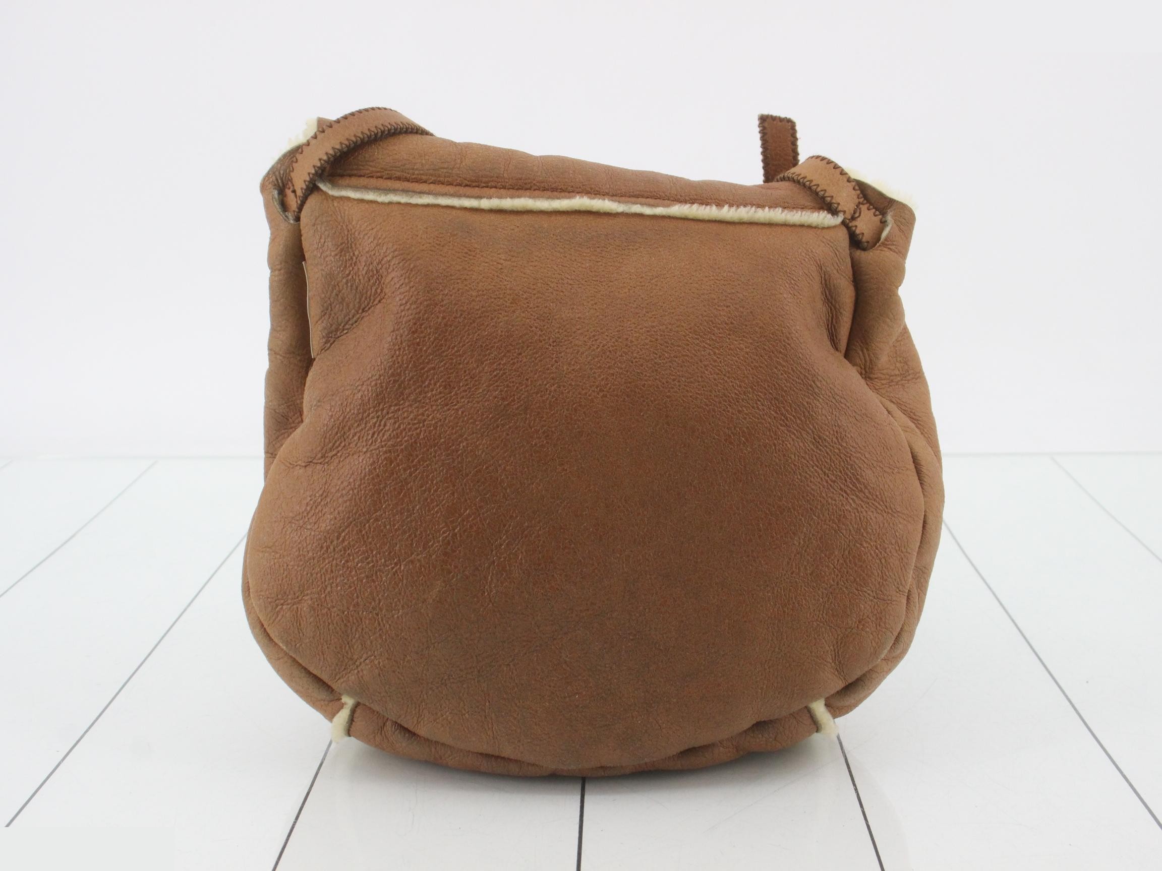 Other lines: Bags & Shoulder Bags, Sheepskin, Brown — view 2