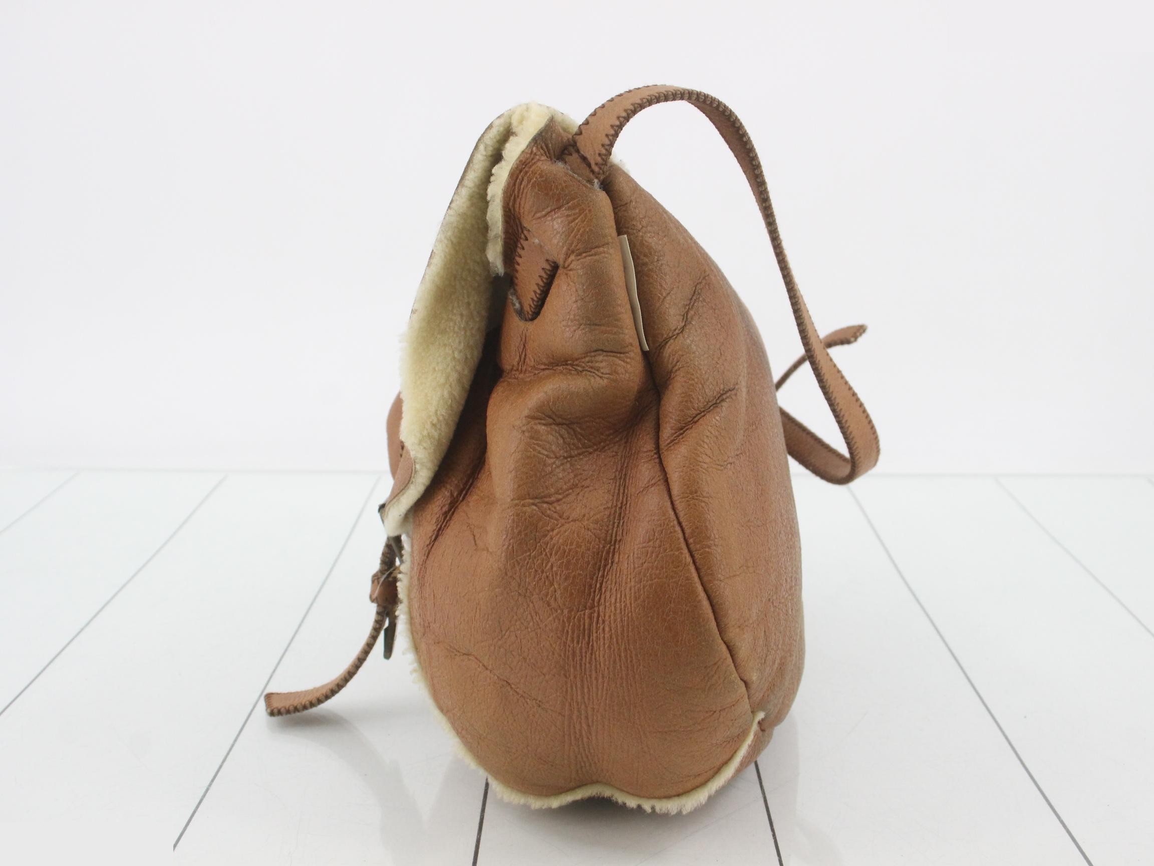 Other lines: Bags & Shoulder Bags, Sheepskin, Brown — view 3