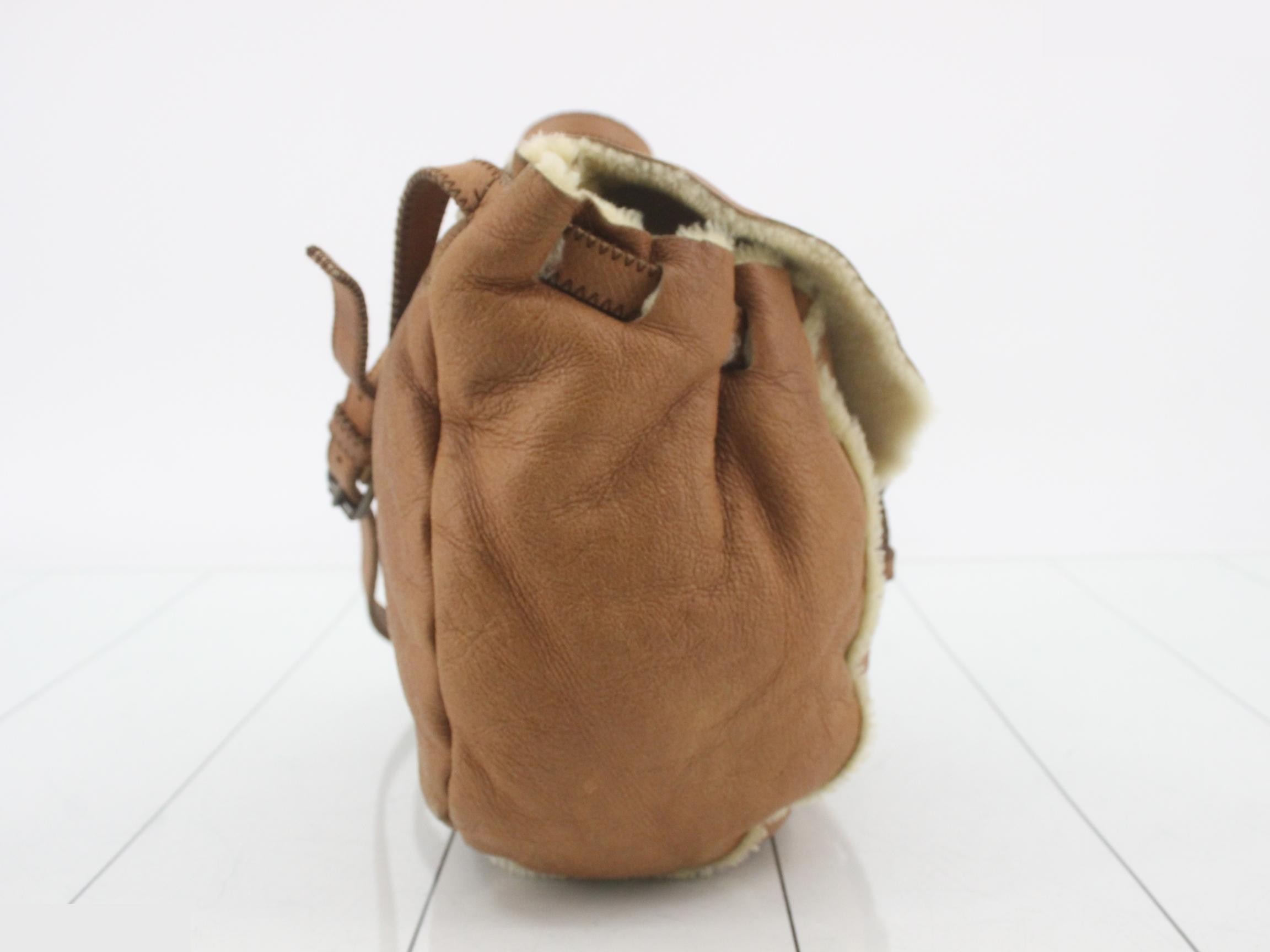 Other lines: Bags & Shoulder Bags, Sheepskin, Brown — view 4