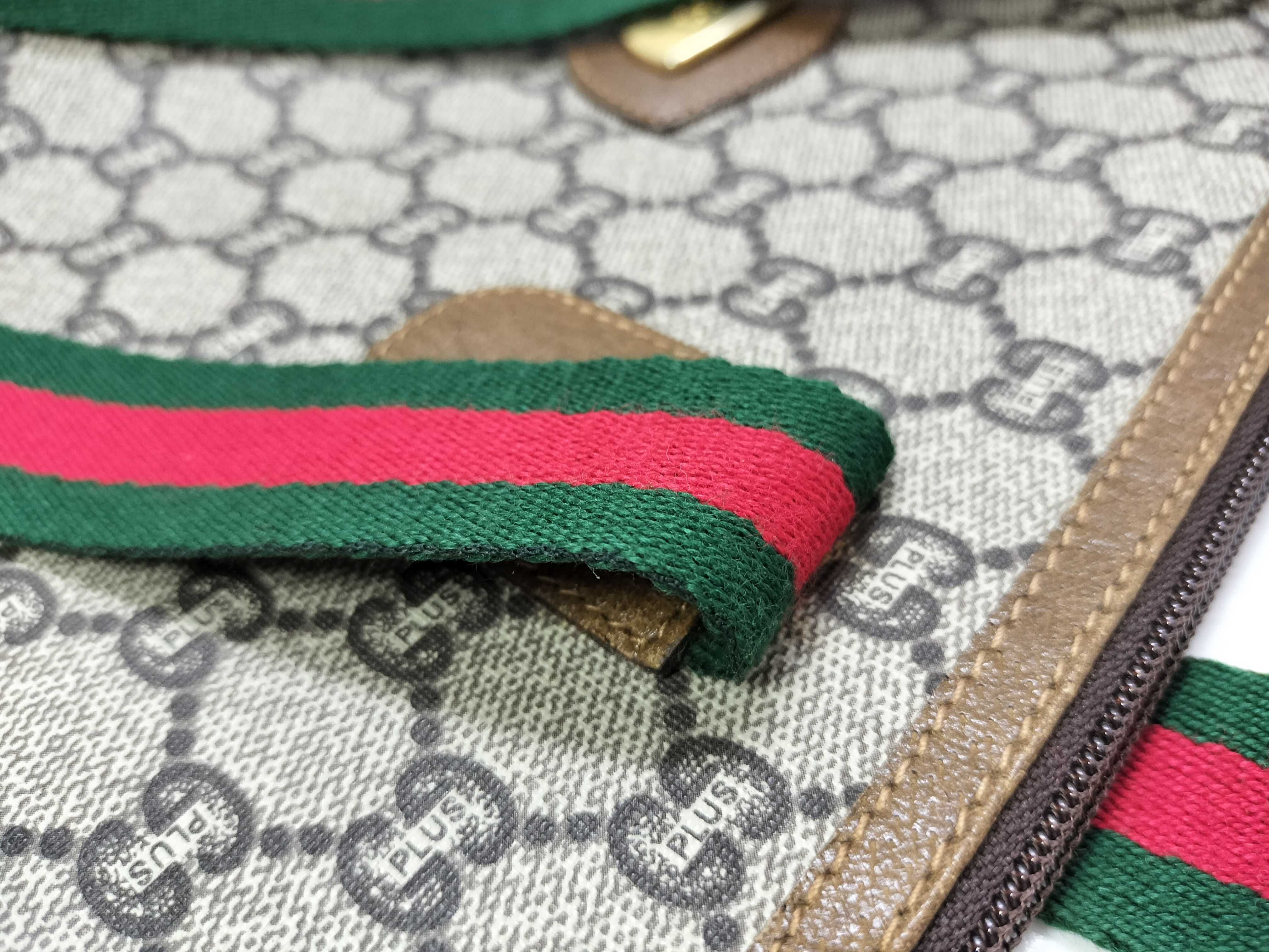 GG Plus Gucci GG Pattern Tote Bag Sherry Line Tote Bag — view 5
