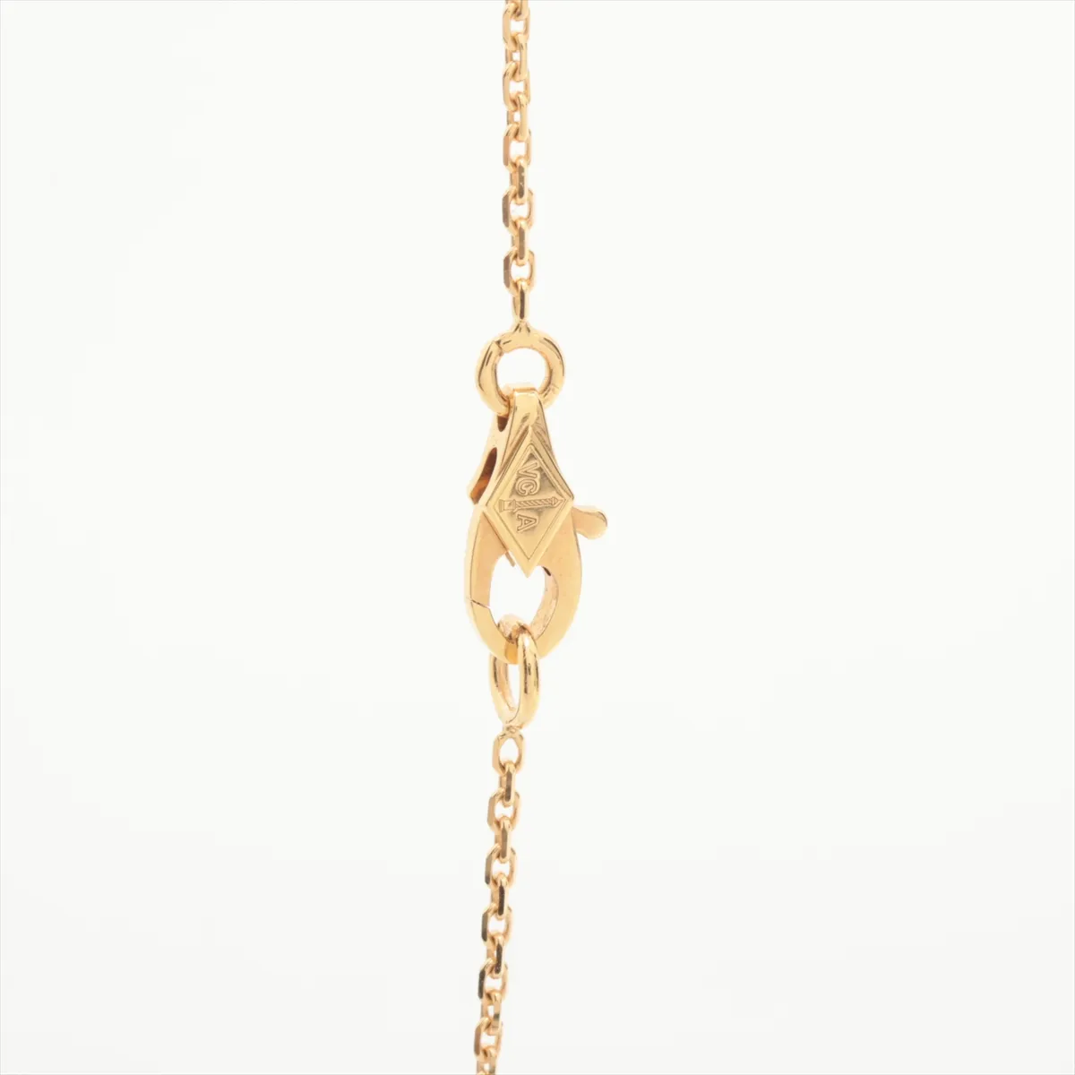 Frivole Mini Diamond Necklace 750(YG) 3.4g JD564998 VCARP0J100 — view 3