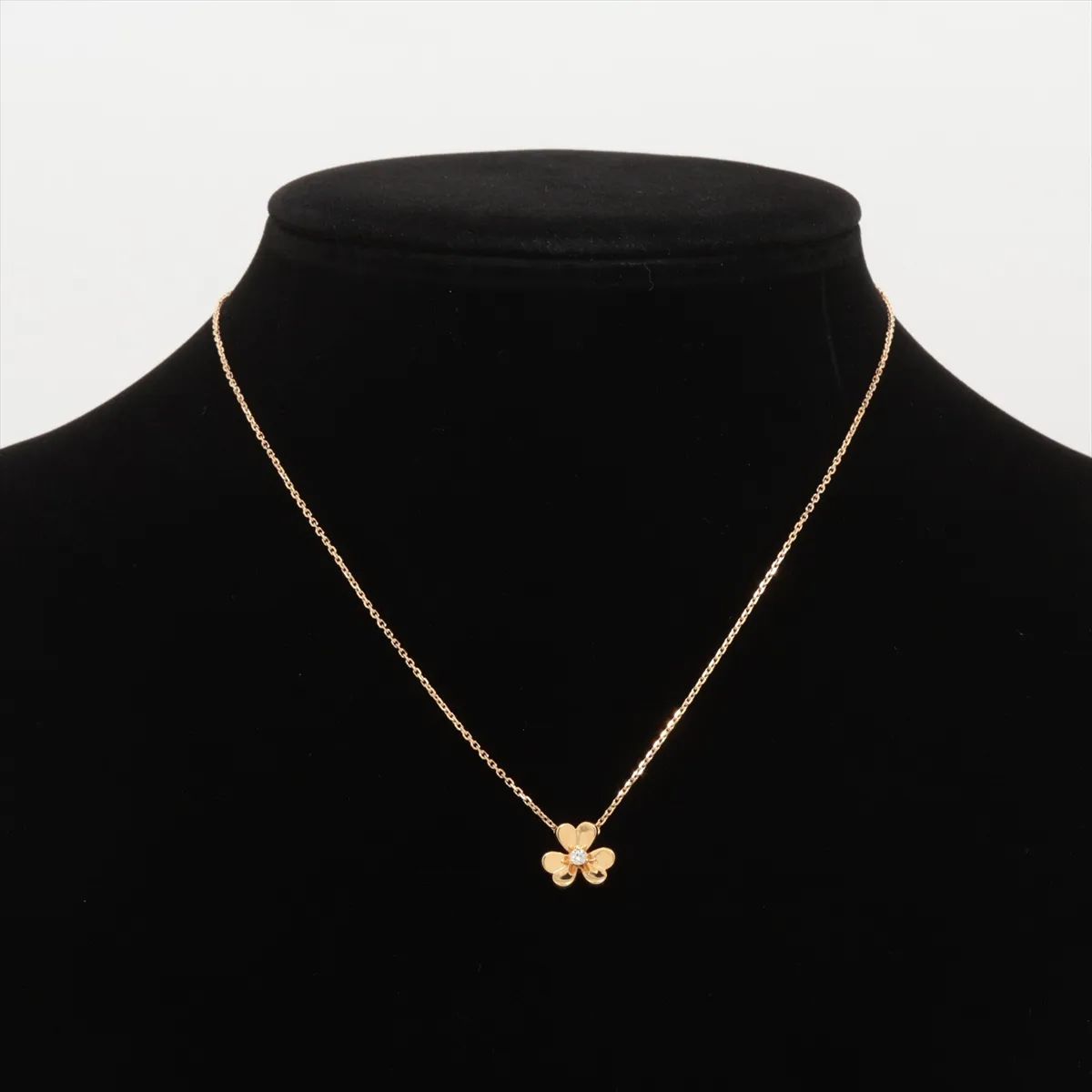 Frivole Mini Diamond Necklace 750(YG) 3.4g JD564998 VCARP0J100 — view 5