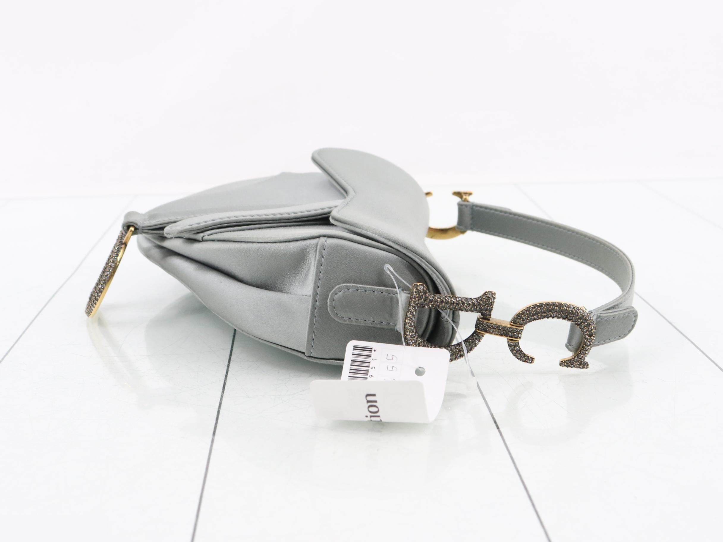 Saddle Bag Satin Handbag — view 3