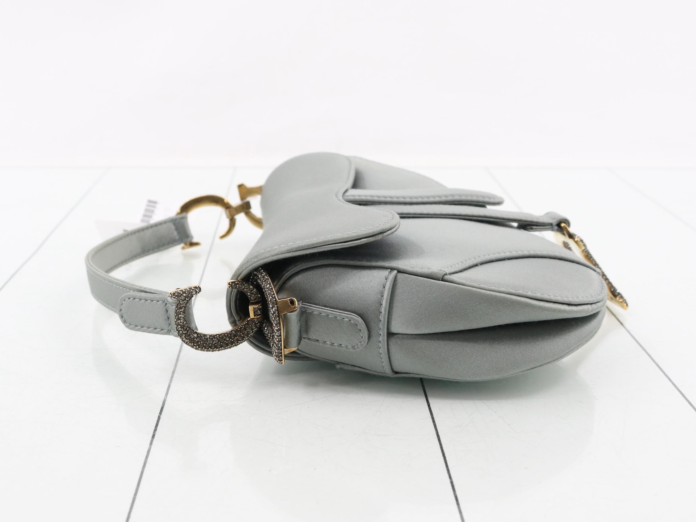 Saddle Bag Satin Handbag — view 4