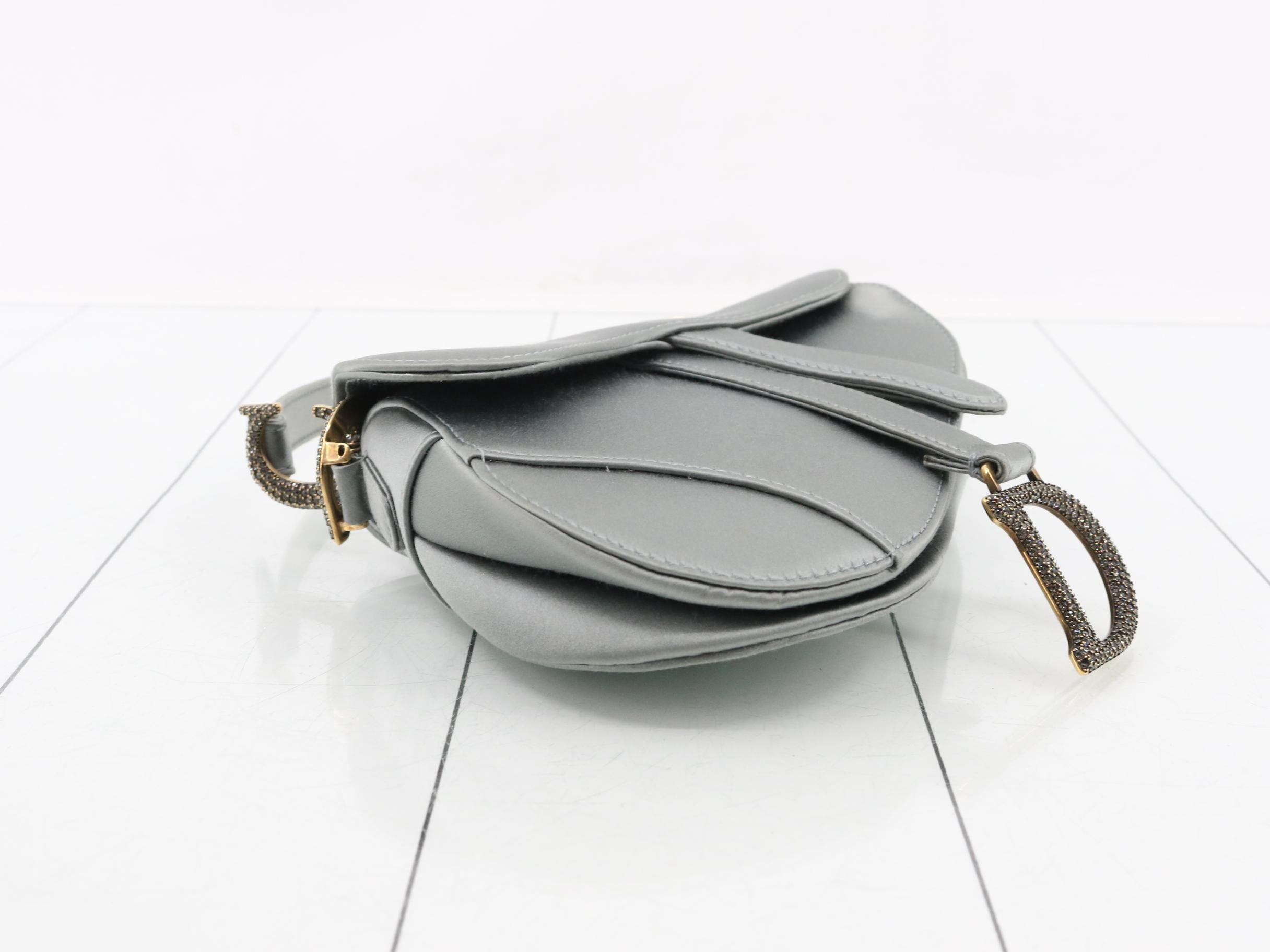 Saddle Bag Satin Handbag — view 5
