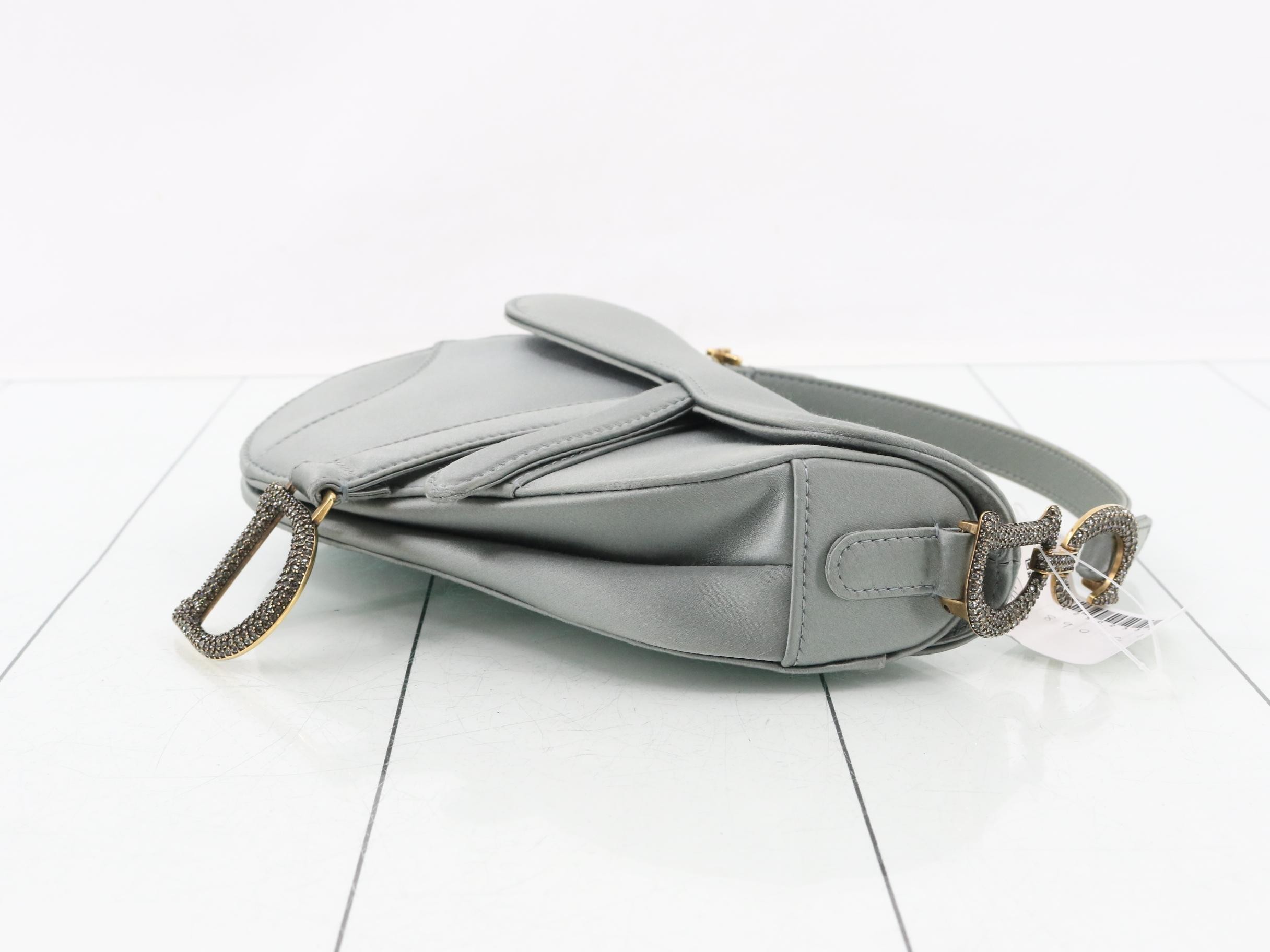 Saddle Bag Satin Handbag — view 6