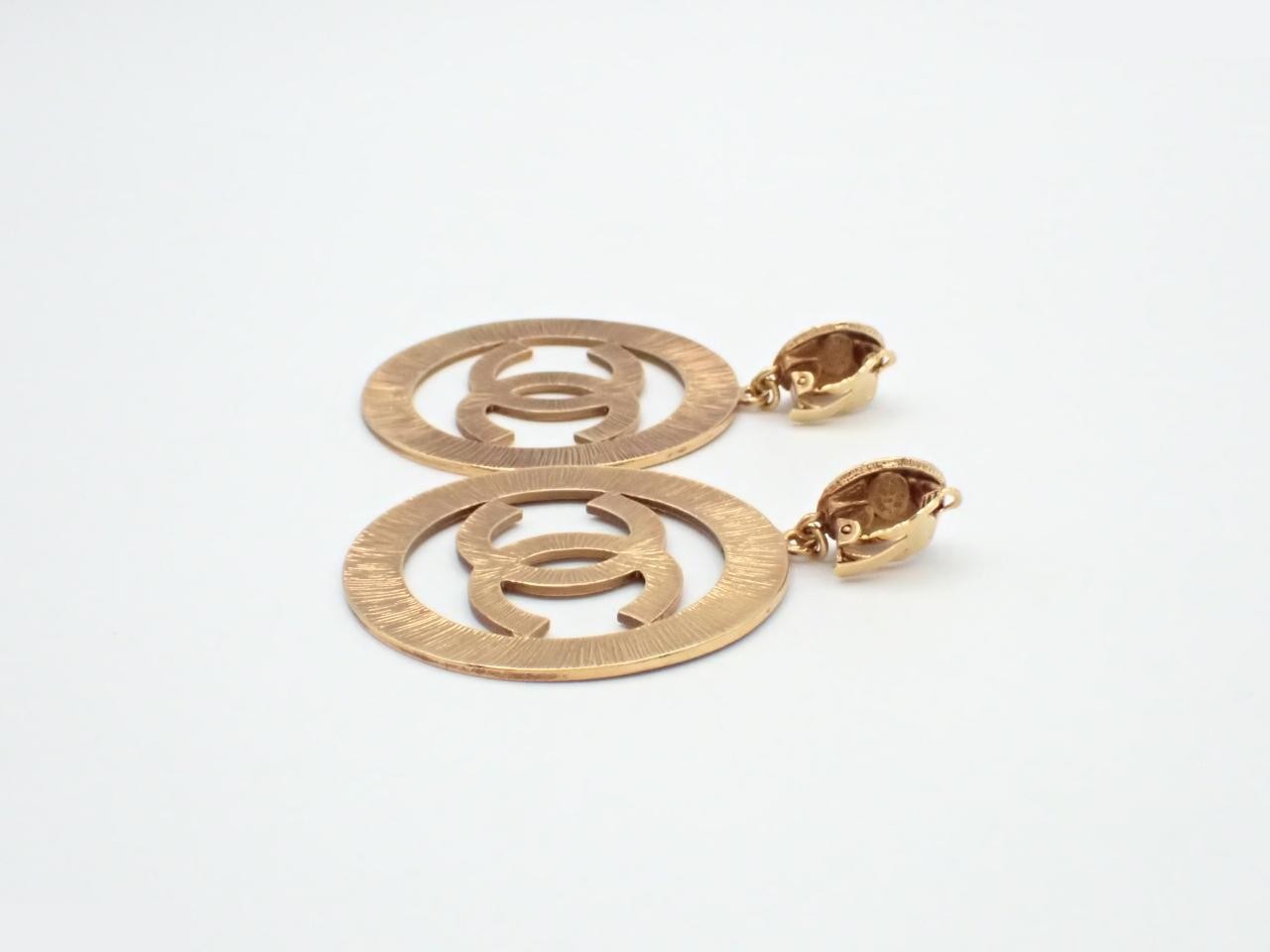 Swing Earrings with Coco Mark — view 3