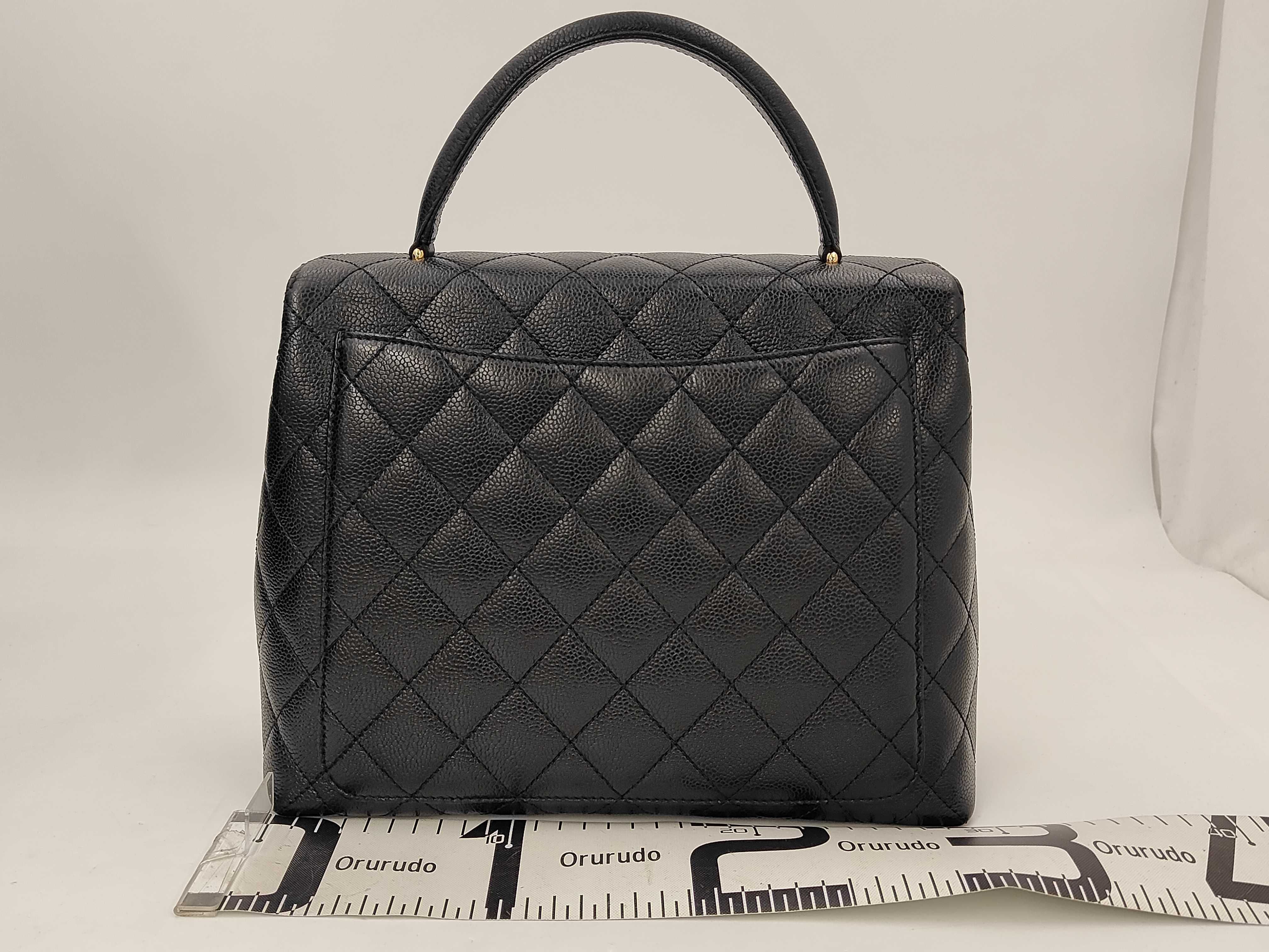 Caviar Skin Coco Handle Handbag (with warranty) — view 2