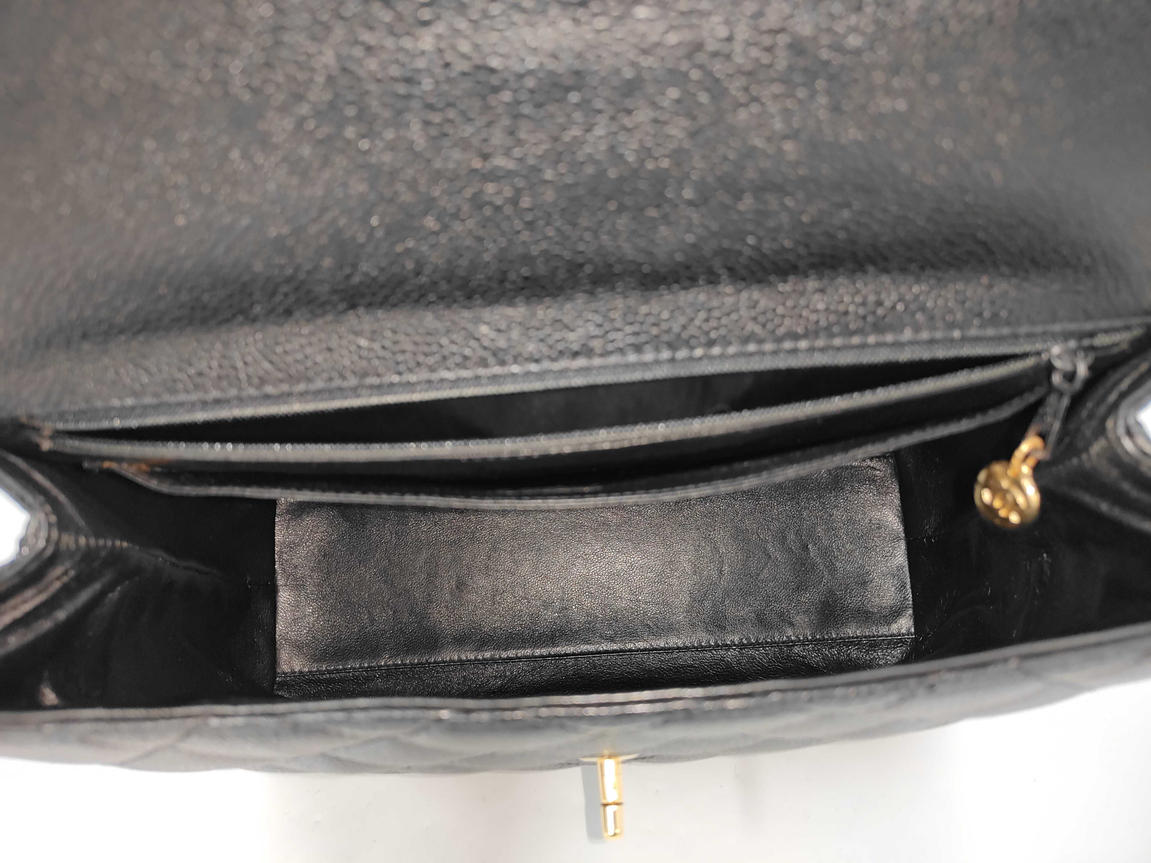 Caviar Skin Coco Handle Handbag (with warranty) — view 10
