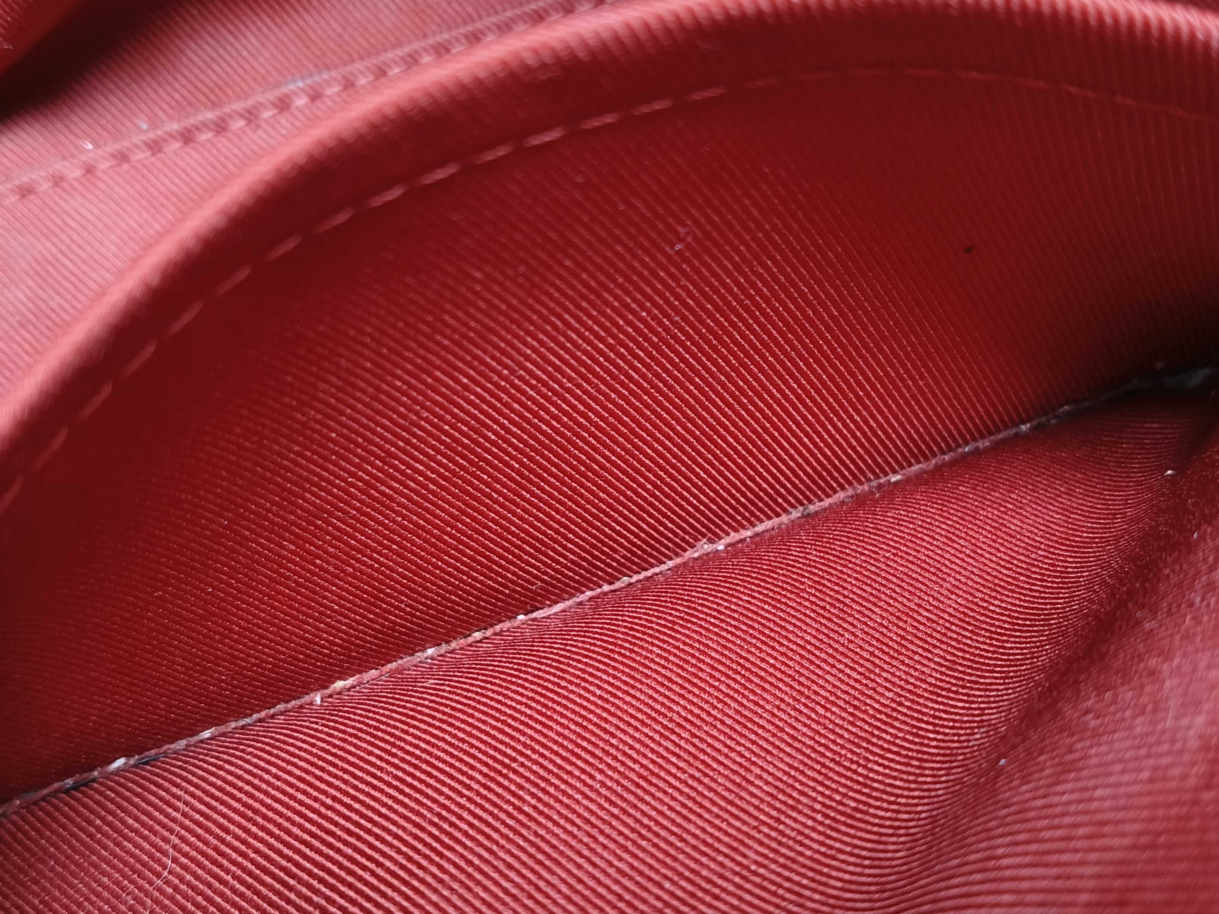 Monogram Saint-Onge M43556 CA3178 Brown x Red Shoulder Bag — view 11