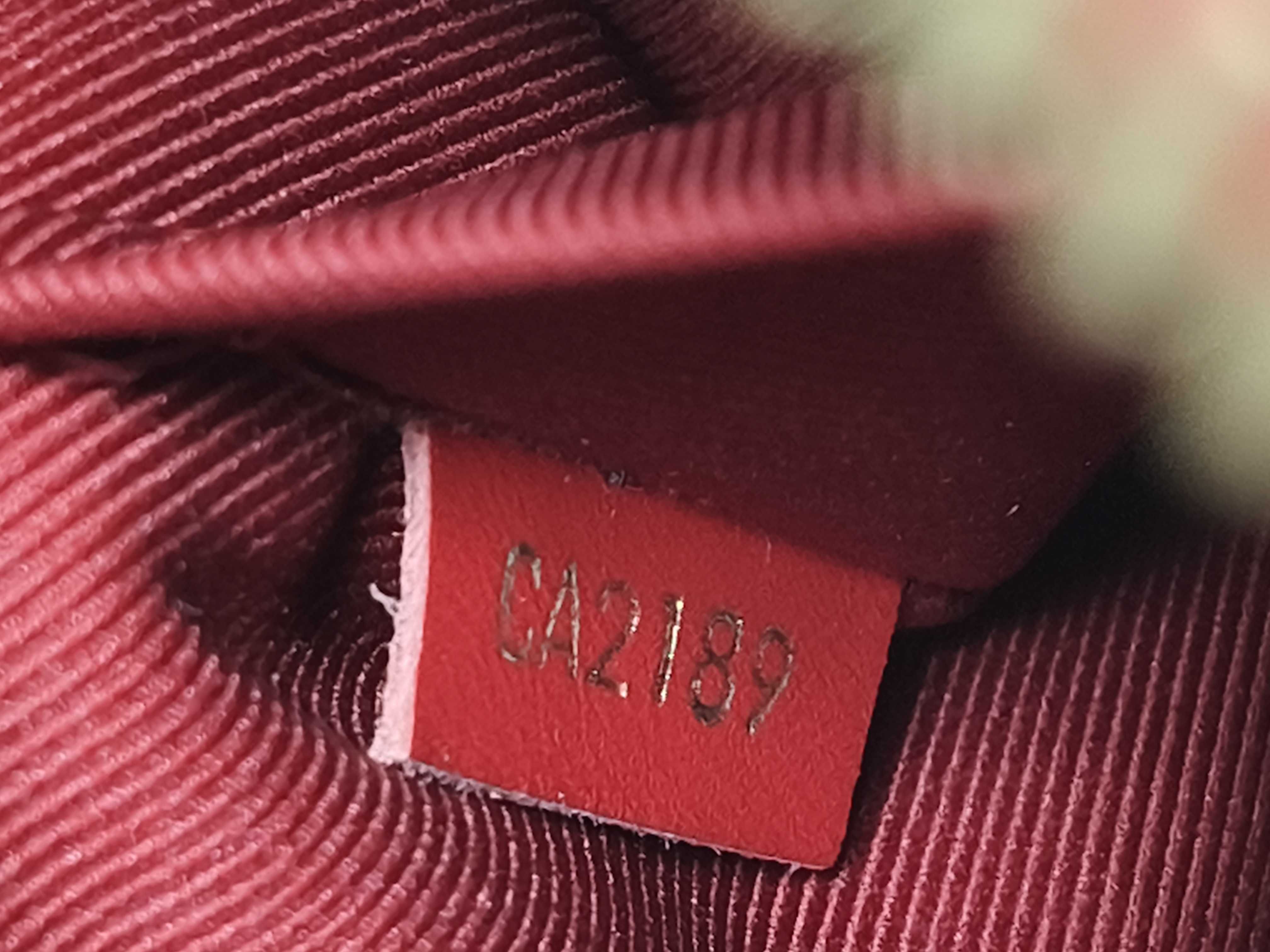Monogram Saint-Onge M43556 CA3178 Brown x Red Shoulder Bag — view 13