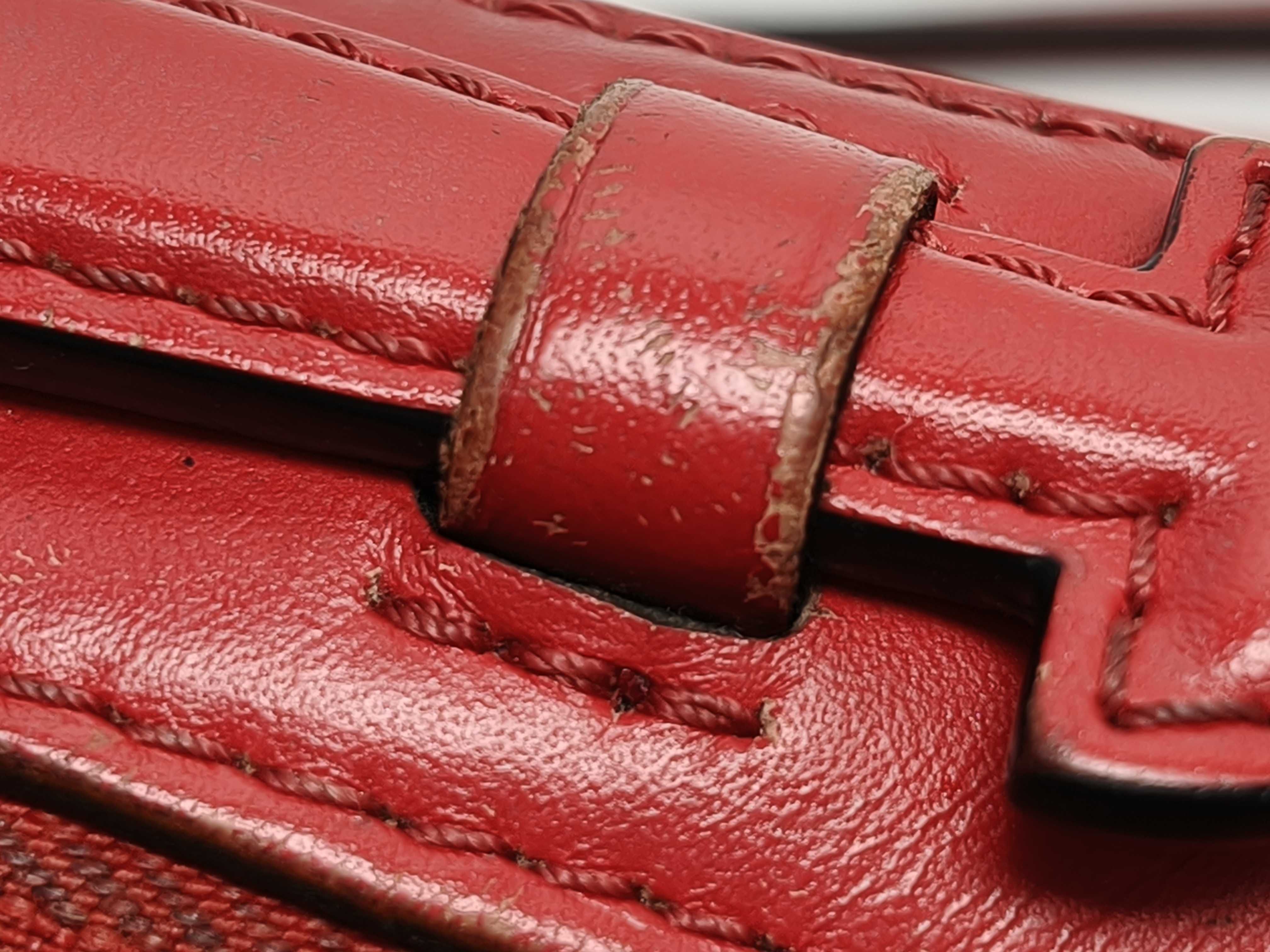 Monogram Saint-Onge M43556 CA3178 Brown x Red Shoulder Bag — view 15
