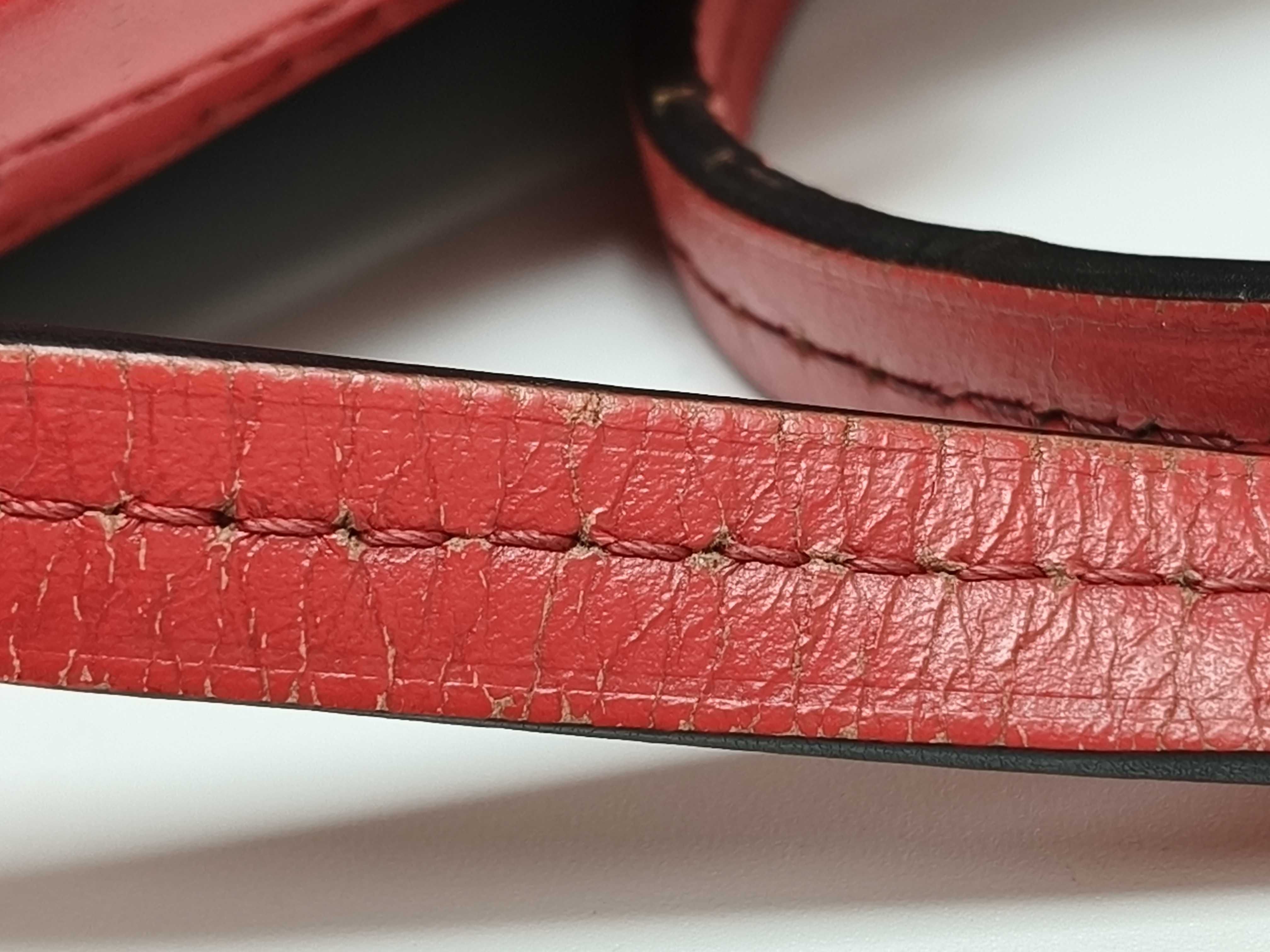 Monogram Saint-Onge M43556 CA3178 Brown x Red Shoulder Bag — view 4