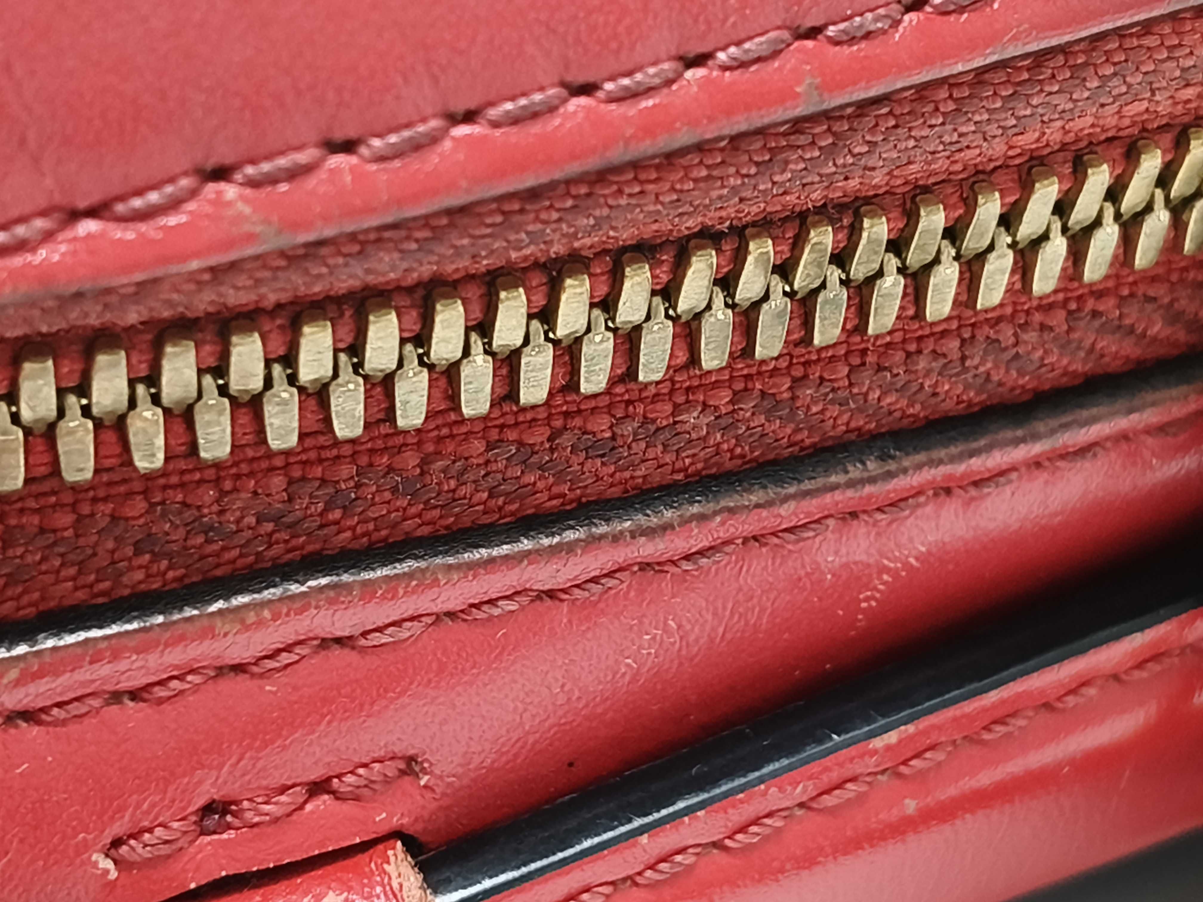 Monogram Saint-Onge M43556 CA3178 Brown x Red Shoulder Bag — view 6