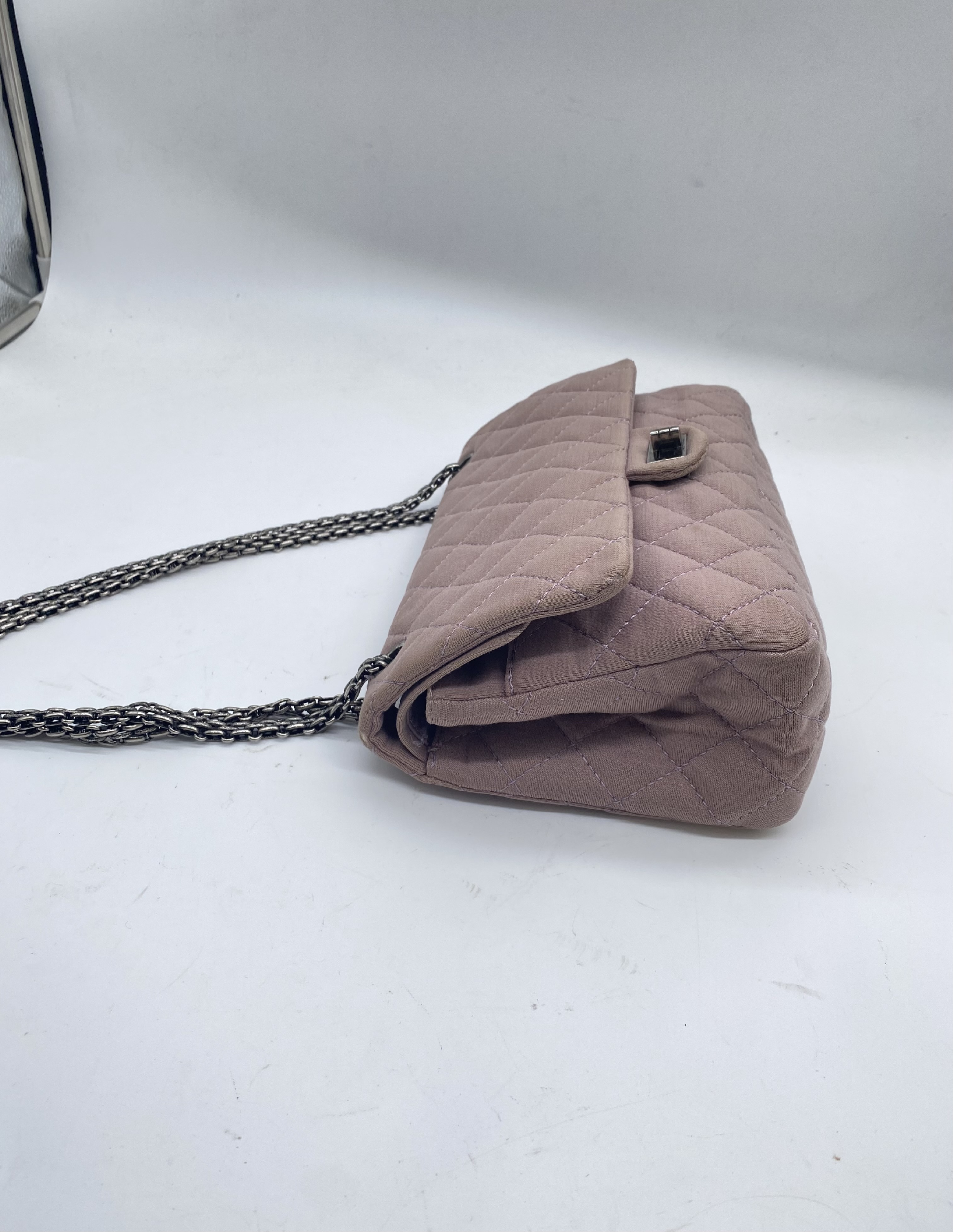Matelassé 2.55 Cotton Double Flap Shoulder Bag — view 5