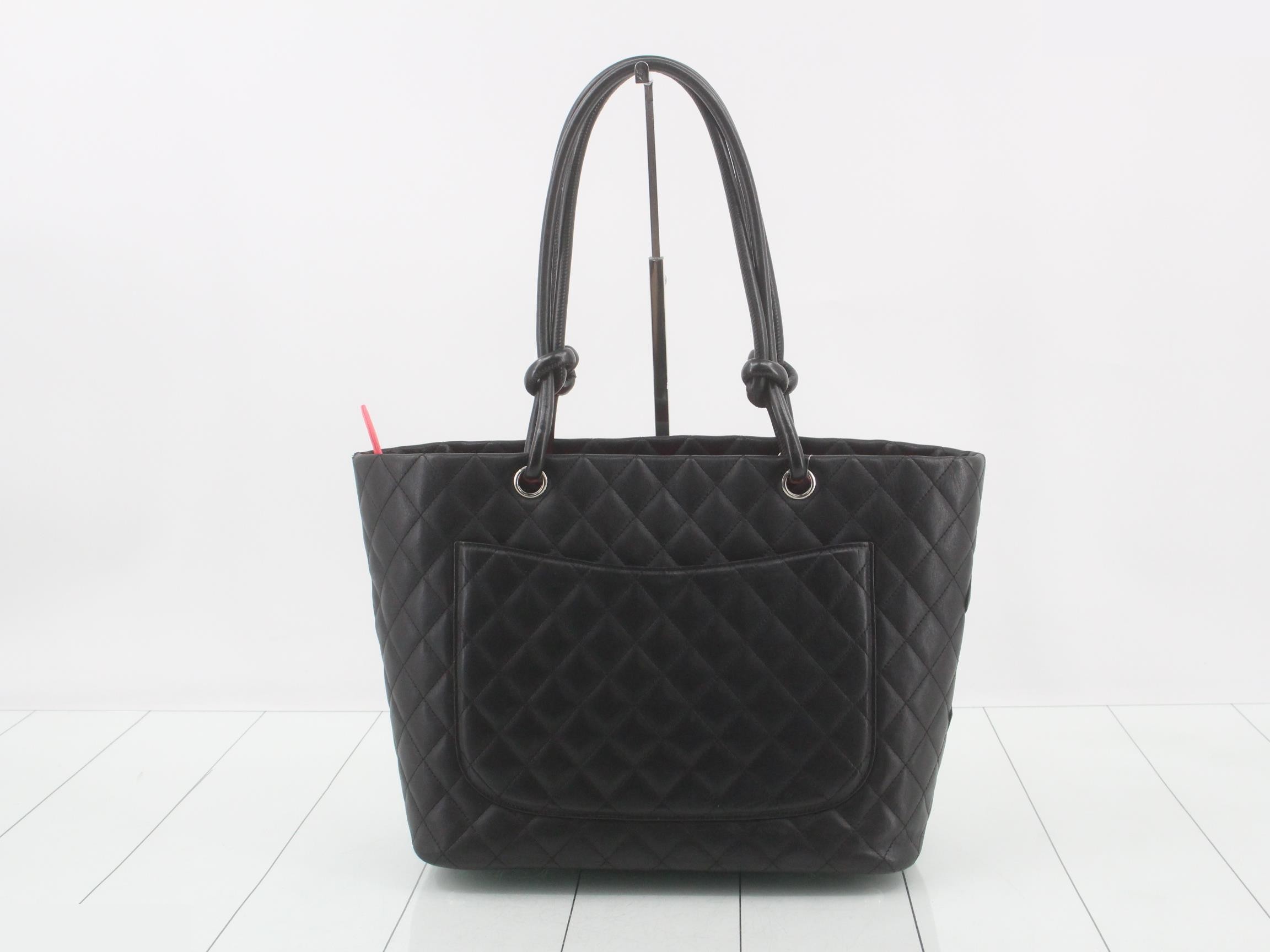 Matelassé Coco Mark Cambon Leather Handbag — view 2