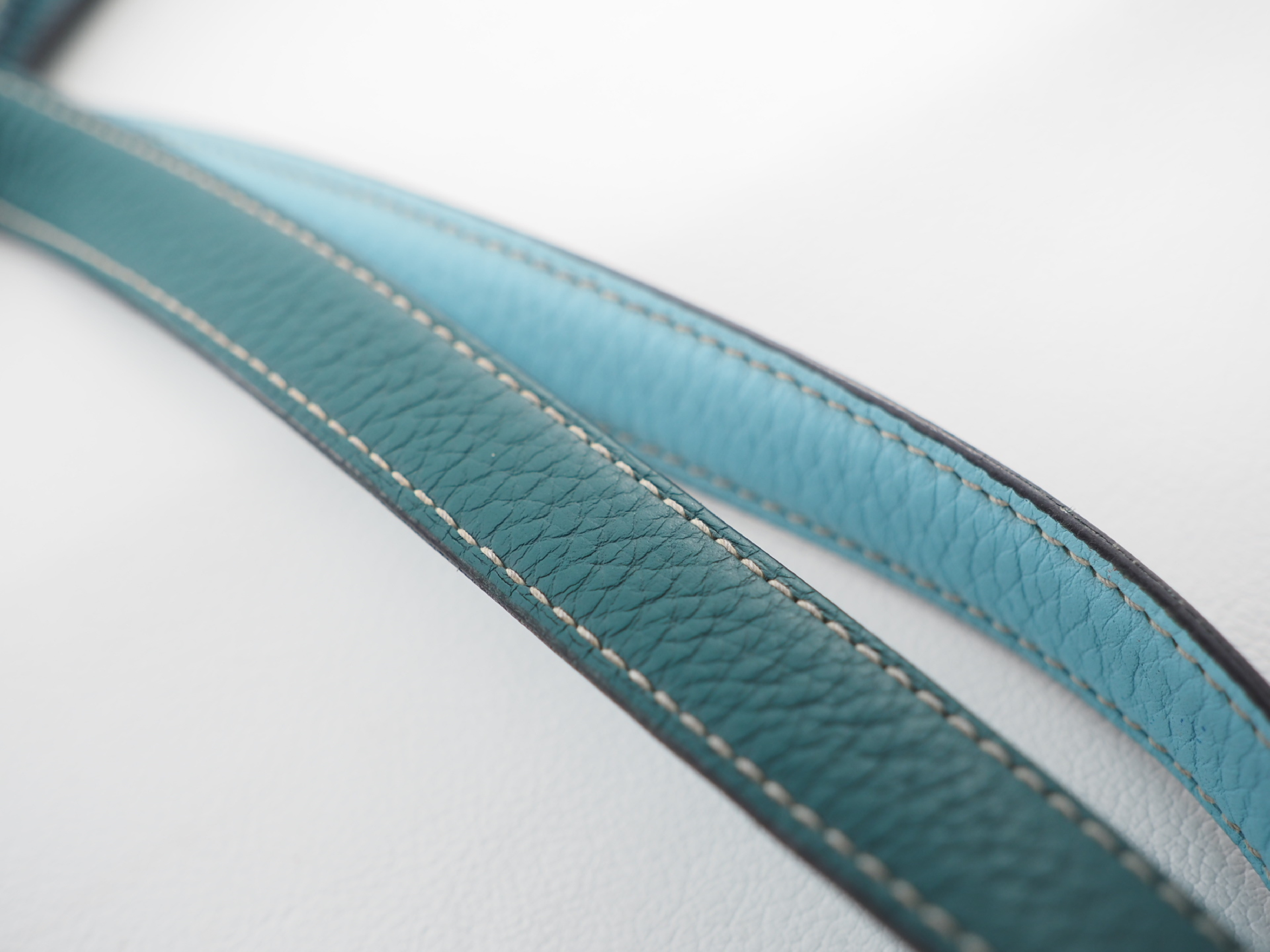 Double Sens 28 Bicolor Green x Blue Tote Bag (2017) — view 7